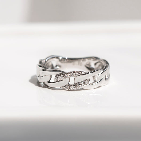 プラチナ　ダイヤ プラチナ ダイヤモンド0.2ct エタニティリング H&C 鑑別書カード