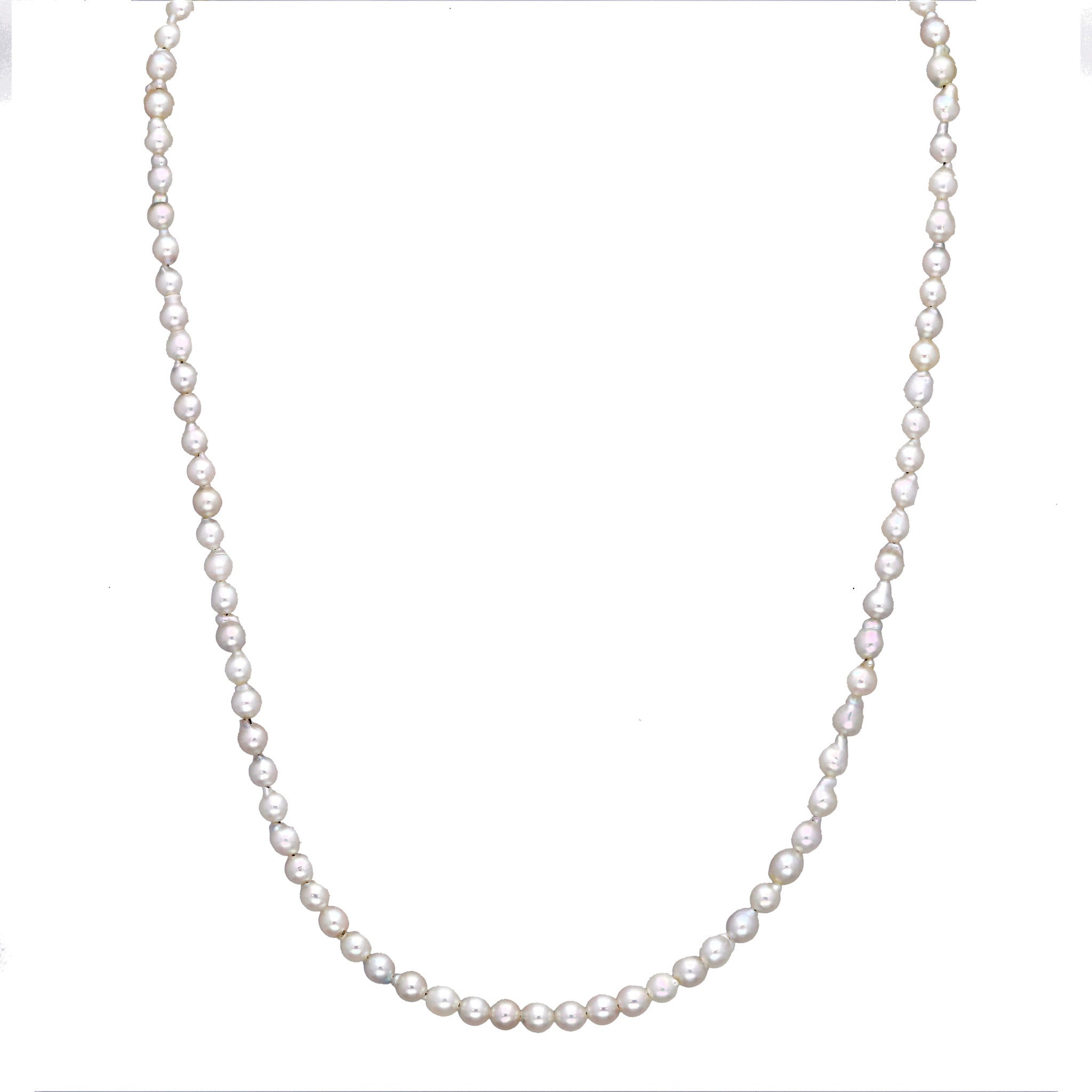 【限定数2】パール ネックレス(アコヤ真珠/4mm/6月誕生石)《25T10264》