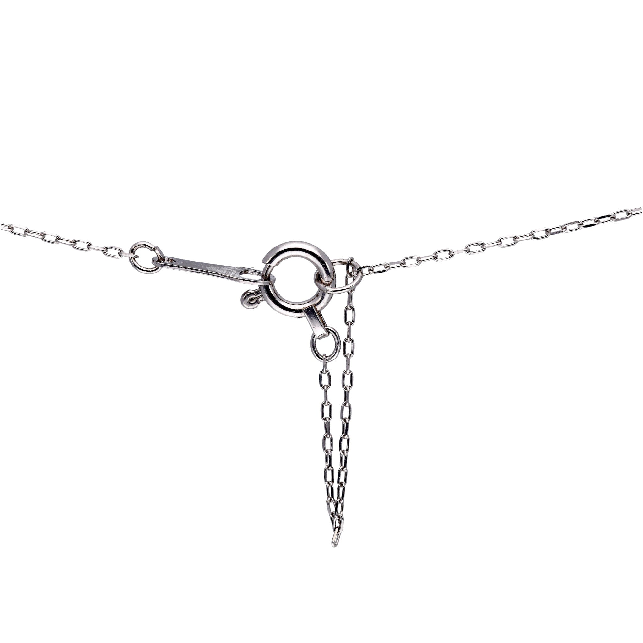 アレキサンドライト/ダイヤモンド プラチナネックレス(6月誕生石)《25T10268》