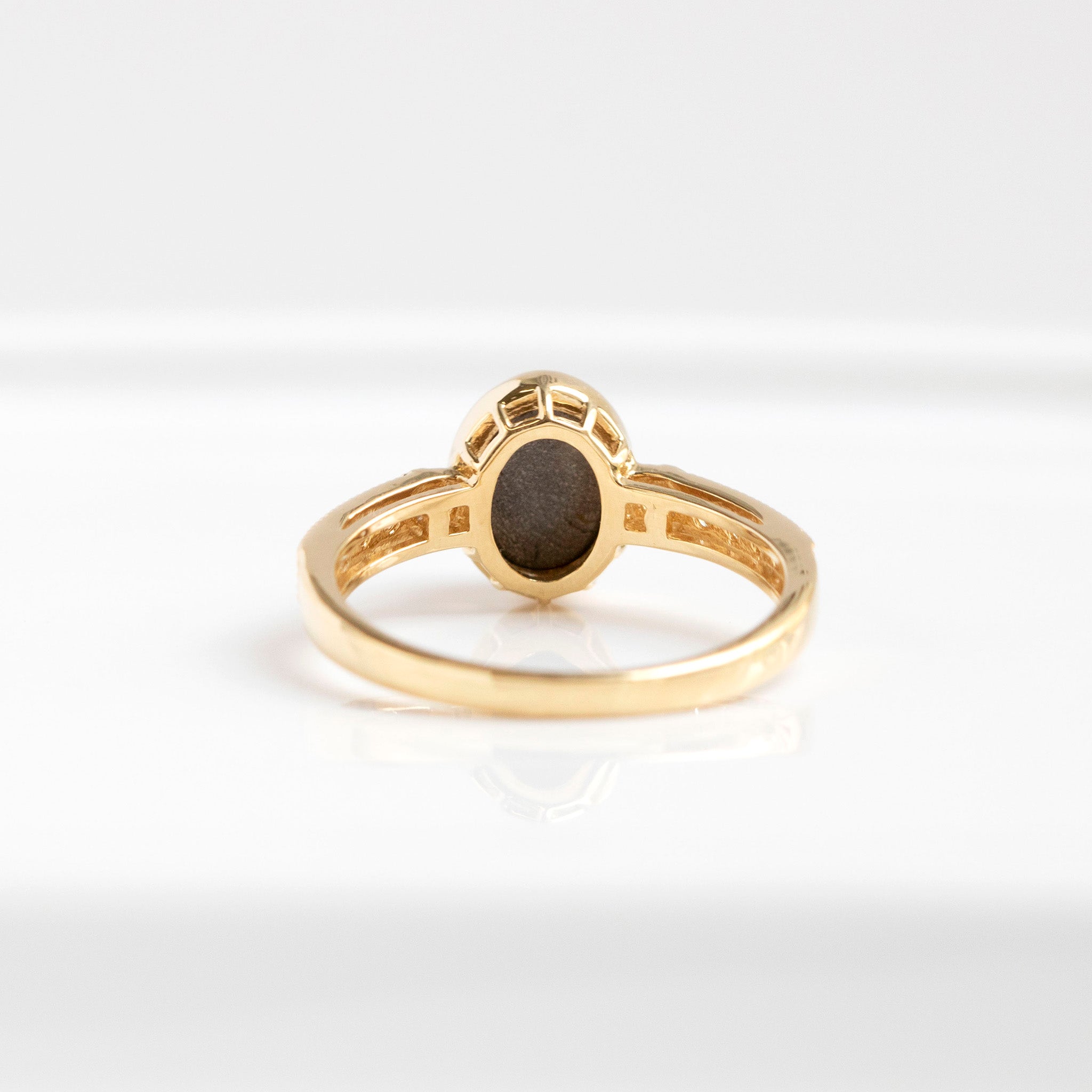 【限定数1】ブラックスターサファイア/ダイヤモンド K18リング(9月誕生石)《25T10270》