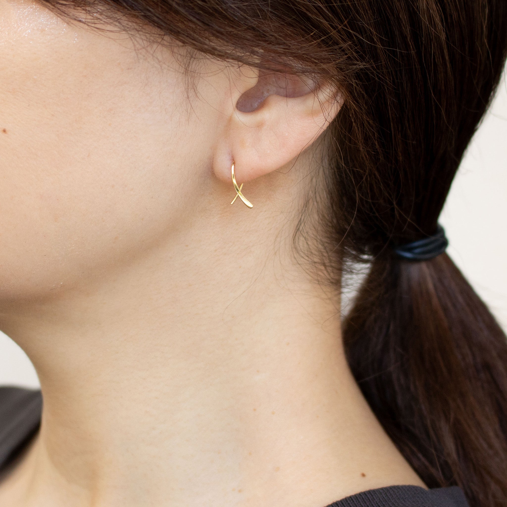 【限定1点】K18ピアス《25T10279》