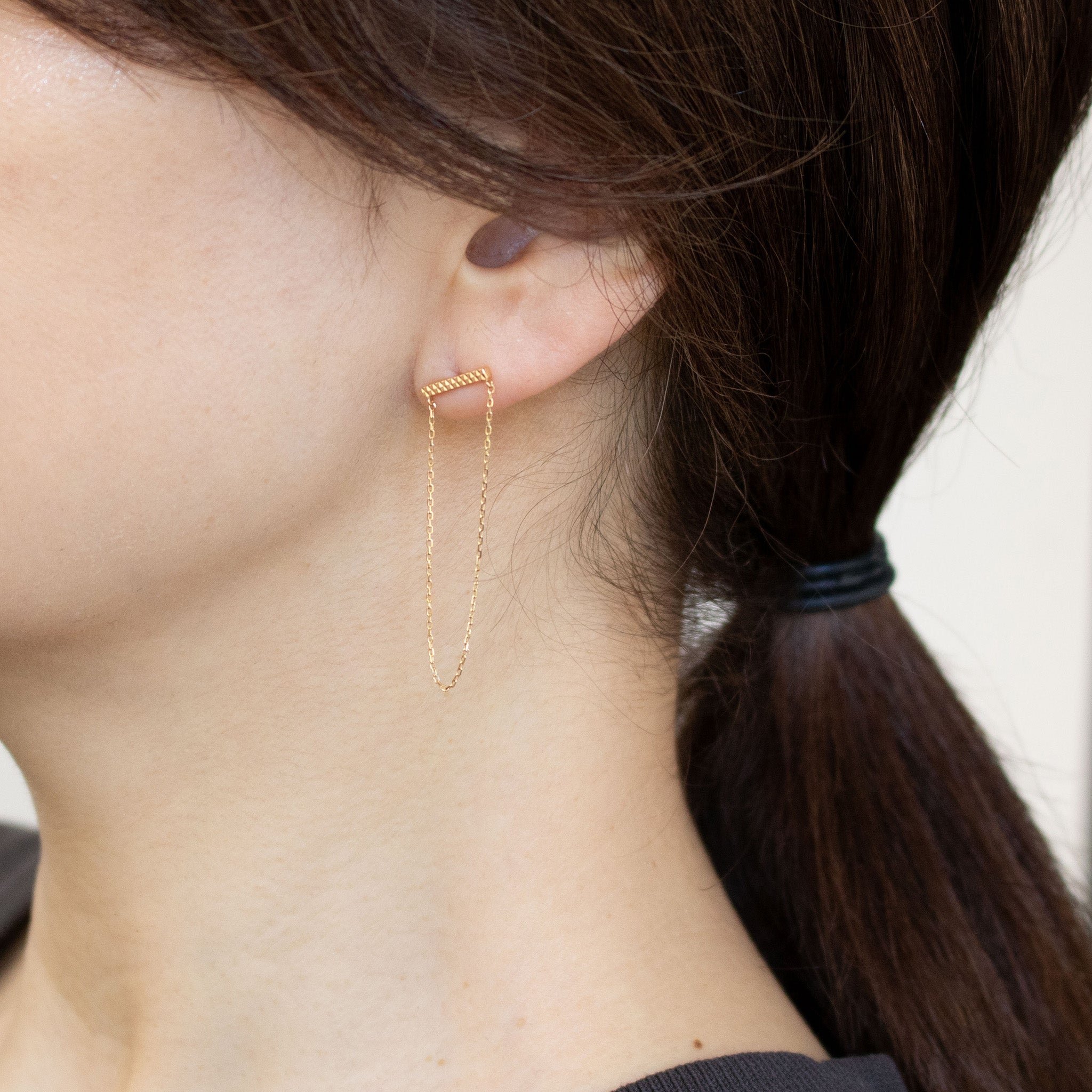 【限定1点】K18ピアス《25T10282》