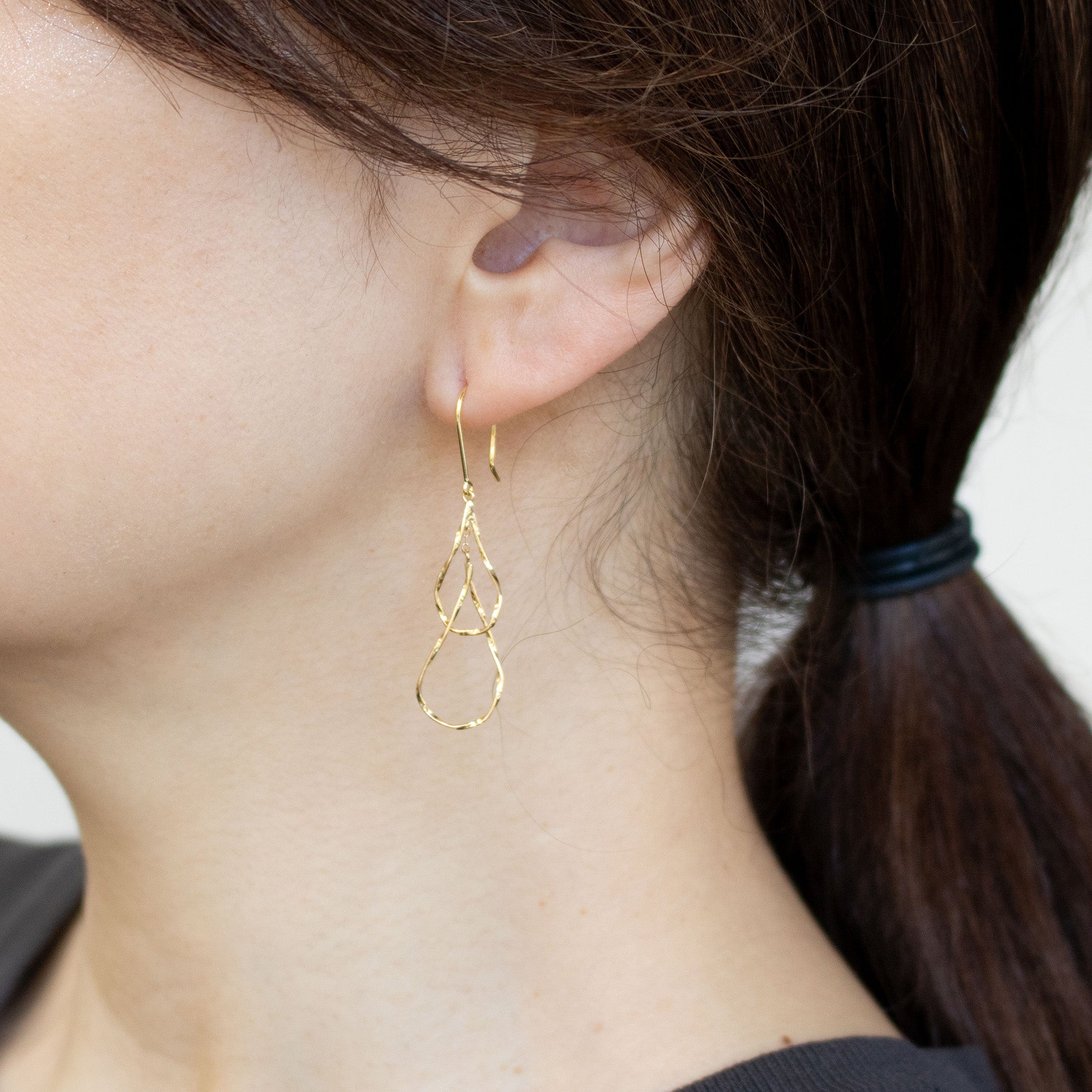 【限定1点】K18ピアス《25T10283》