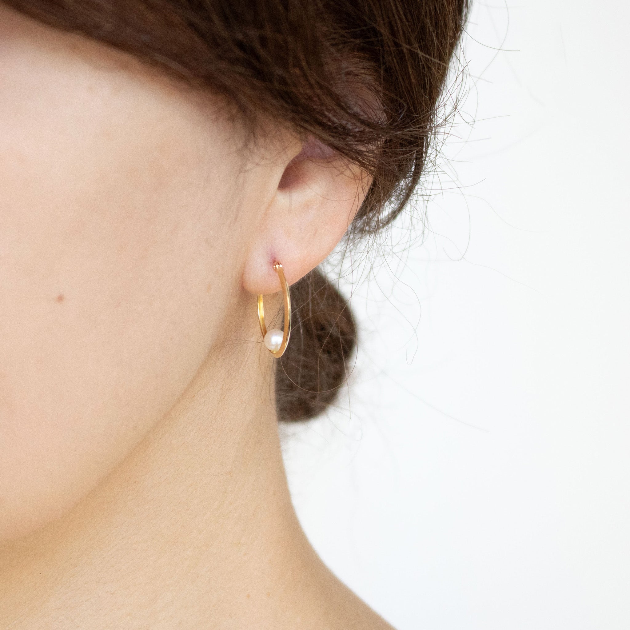 【限定1点】パール/K18ピアス(アコヤ真珠/6月誕生石)《25T10284》