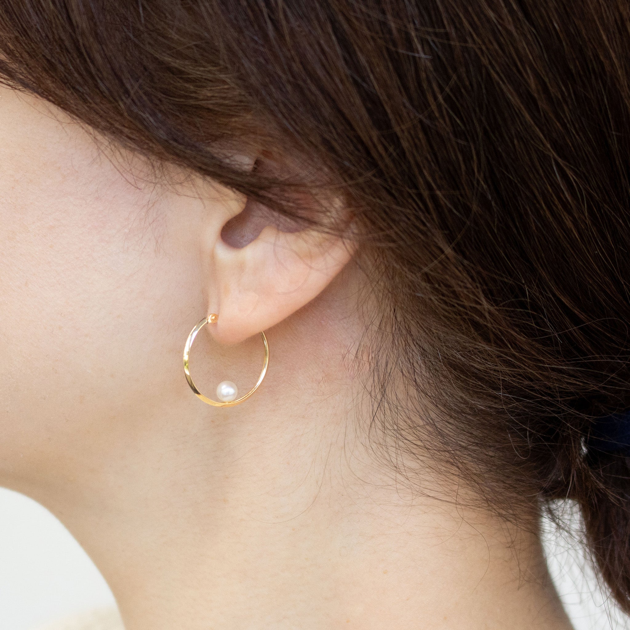 【限定1点】パール/K18ピアス(アコヤ真珠/6月誕生石)《25T10284》