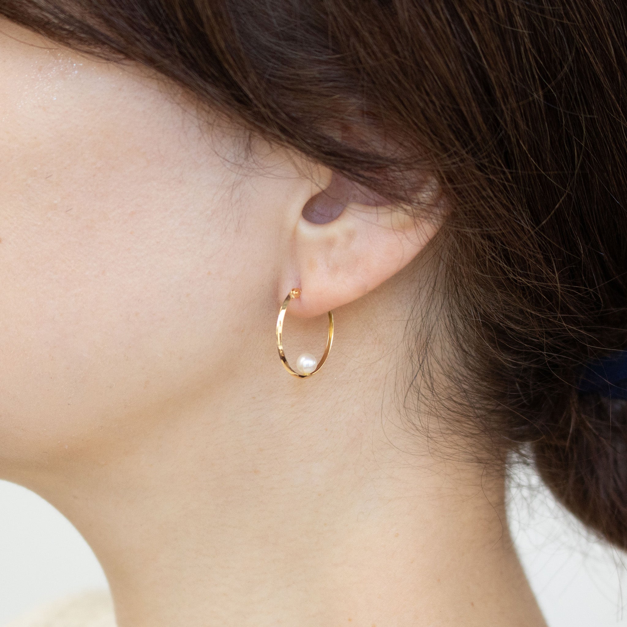 【限定1点】パール/K18ピアス(アコヤ真珠/6月誕生石)《25T10284》