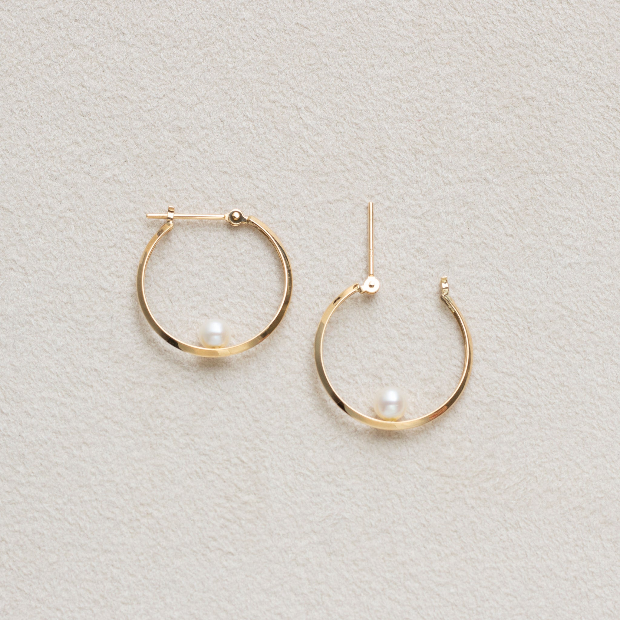 【限定1点】パール/K18ピアス(アコヤ真珠/6月誕生石)《25T10284》