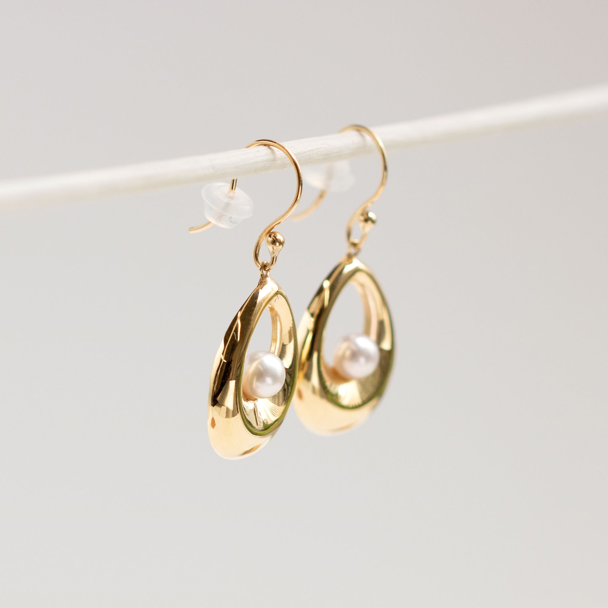 【限定1点】パール/K18ピアス(アコヤ真珠/6月誕生石)《25T10286》