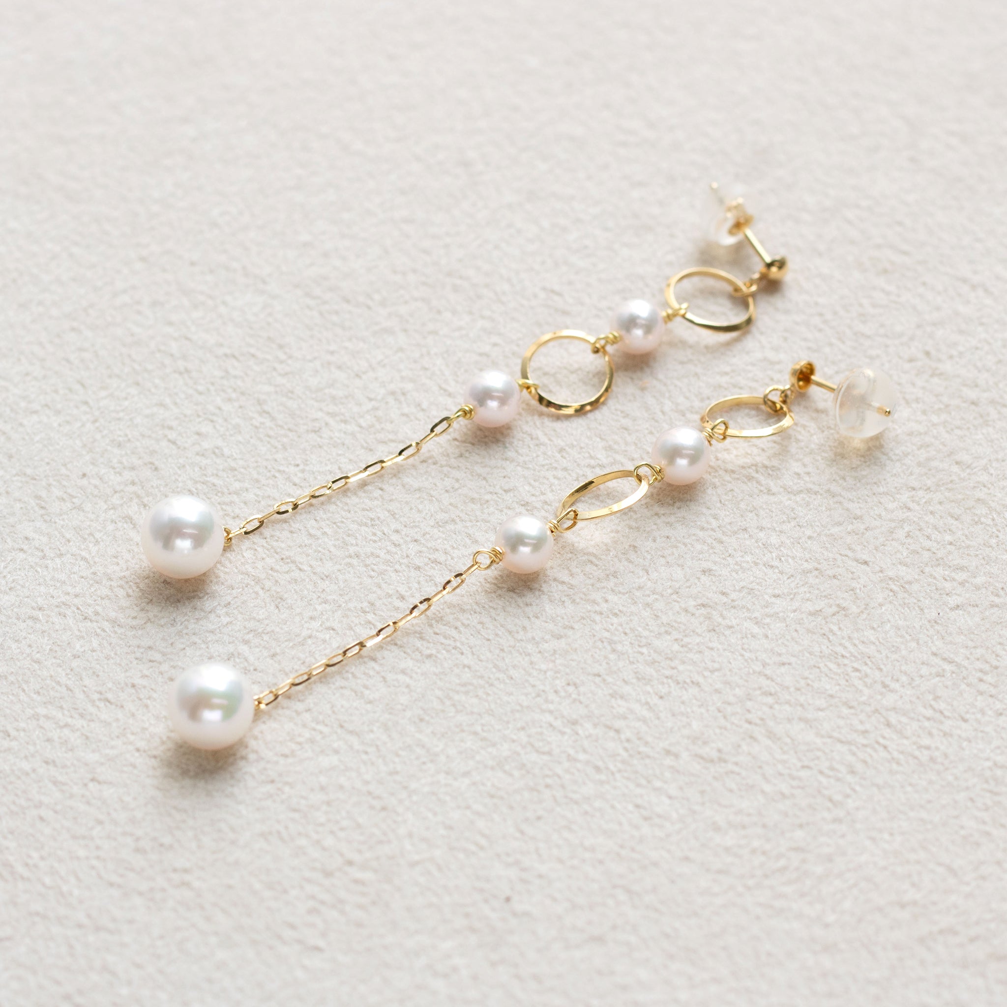 【限定1点】パール/K18ピアス(アコヤ真珠/6月誕生石)《25T10288》