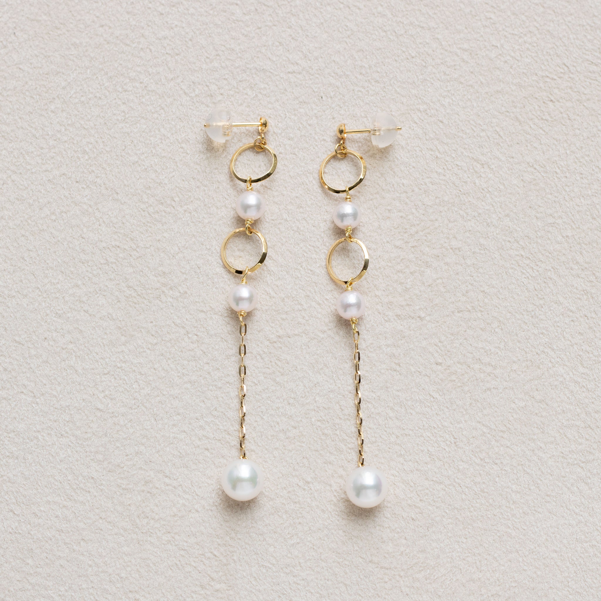 【限定1点】パール/K18ピアス(アコヤ真珠/6月誕生石)《25T10288》