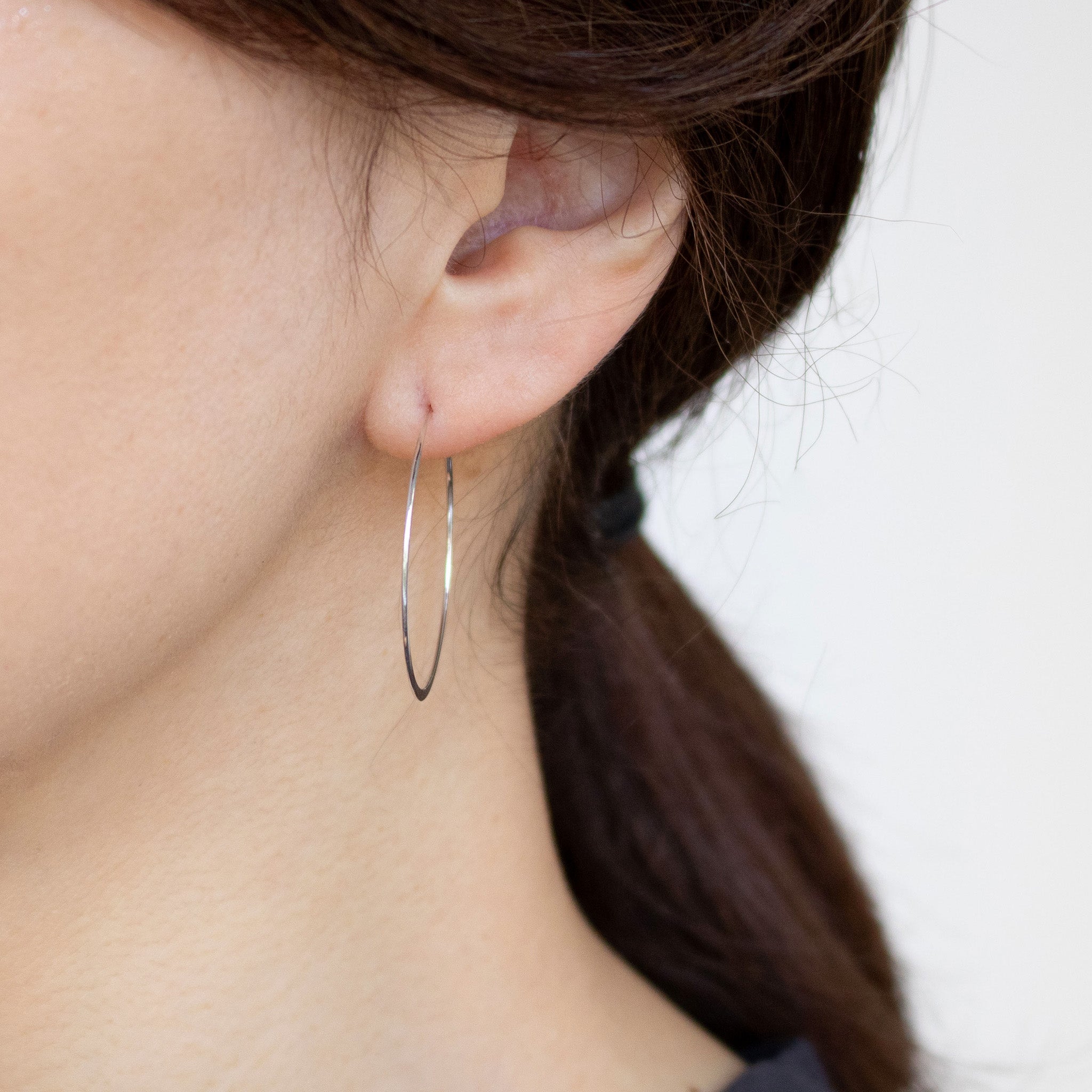 【限定1点】K10ピアス(フープ)《25T10289》