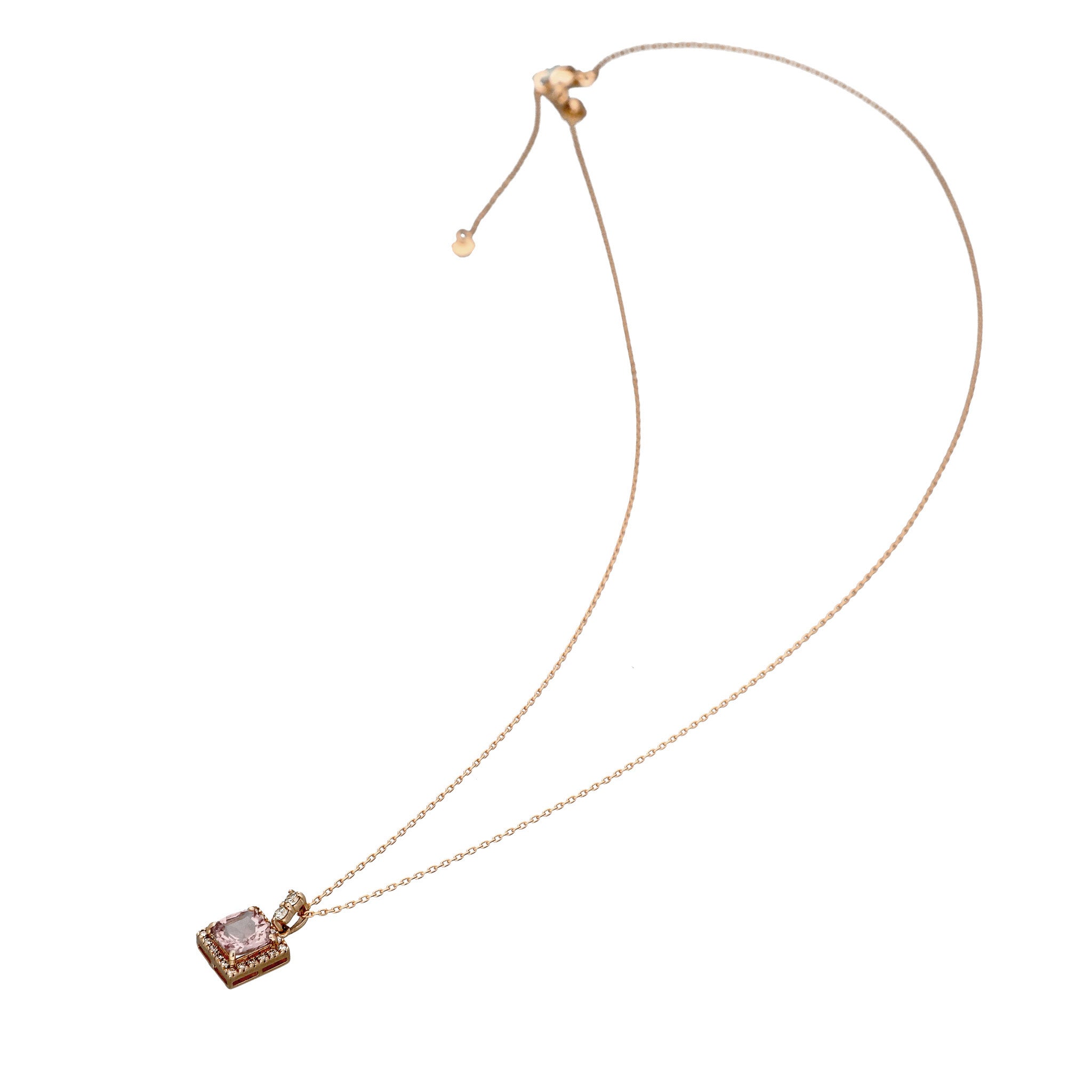 【限定2点】アパタイト/ダイヤモンド K18ネックレス《25T10307》