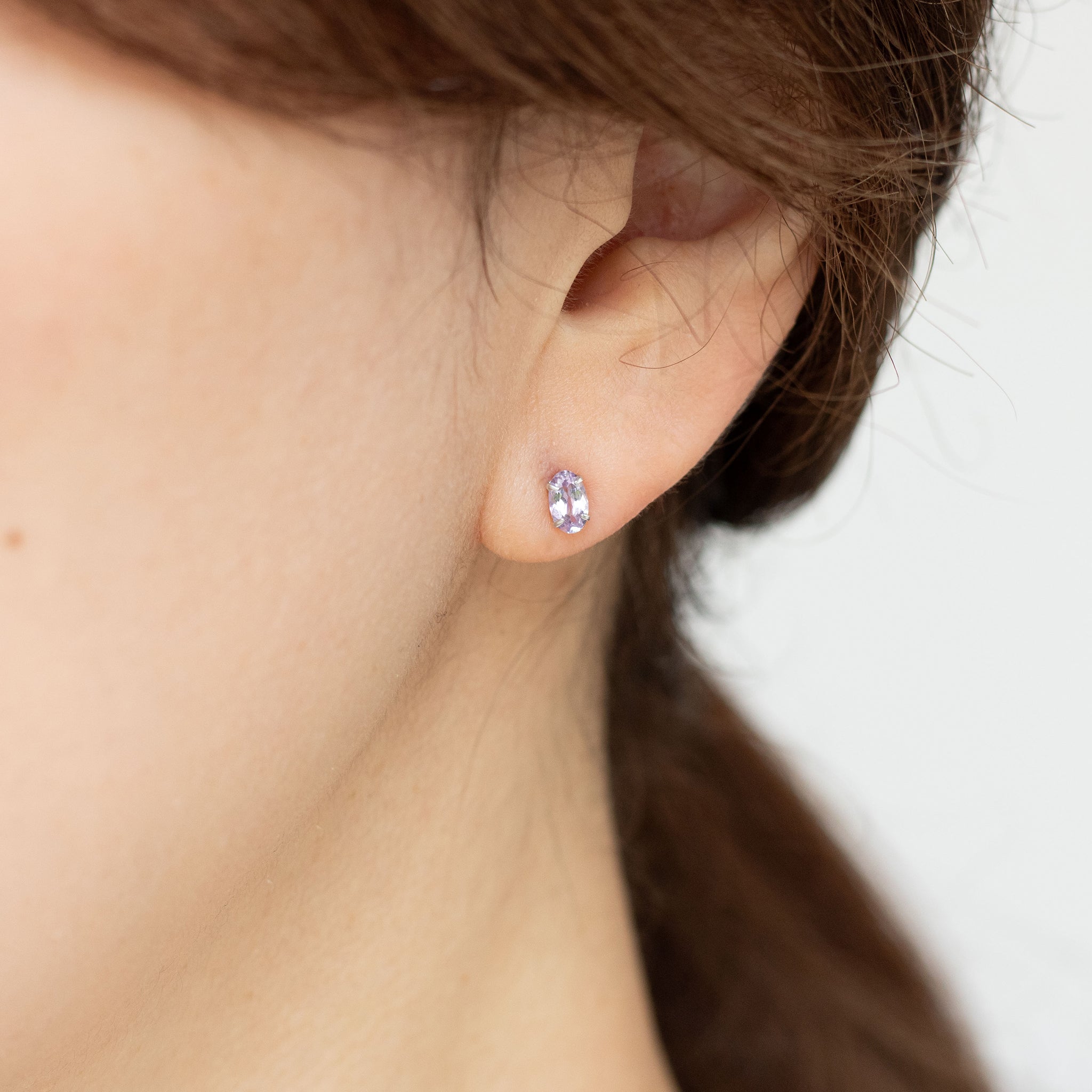 【限定1点】ゾイサイト プラチナピアス《25T10313》