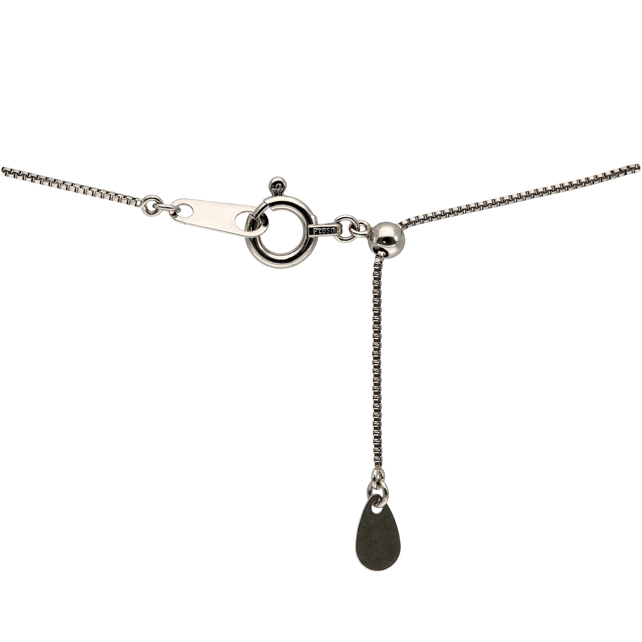 【限定1点】ソーダライト/ダイヤモンド プラチナネックレス(鑑別書付)《25T10314》