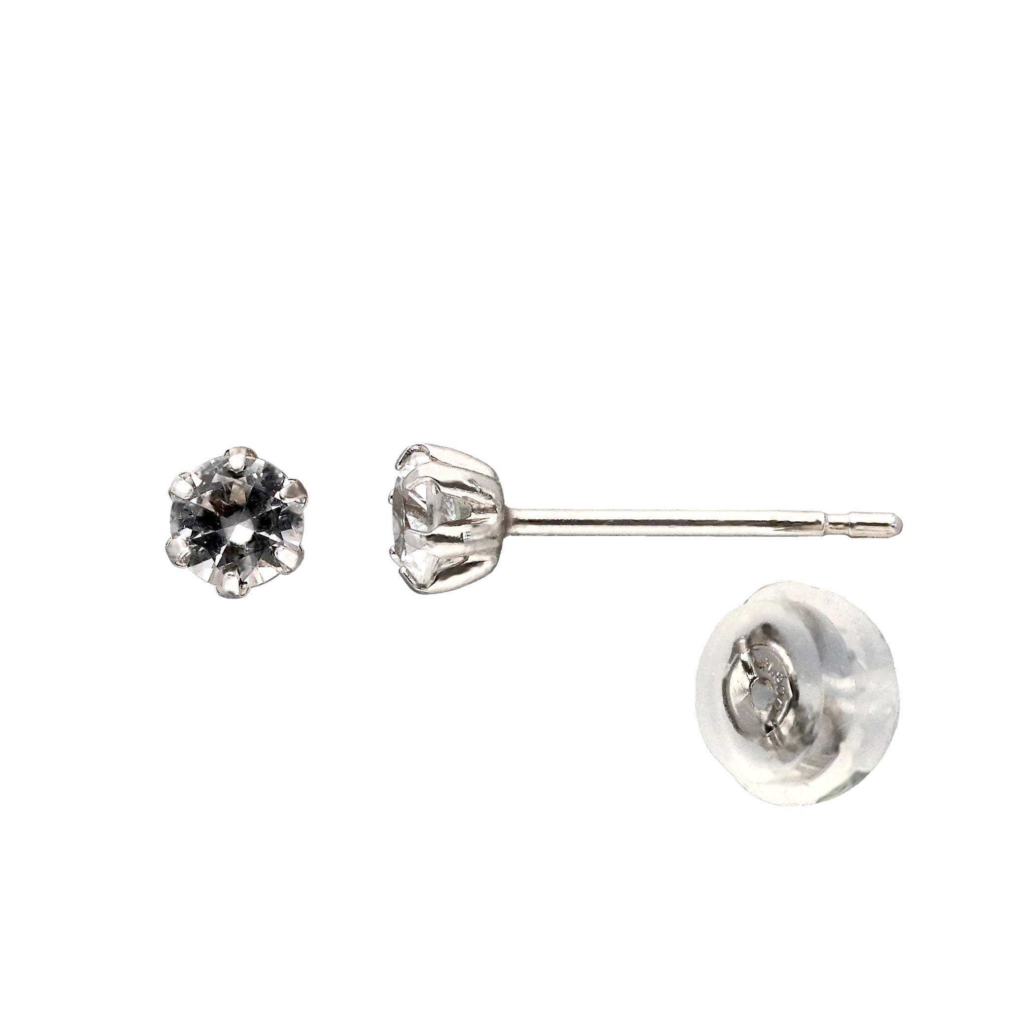 【限定1点】フェナカイト プラチナピアス《25T10316》