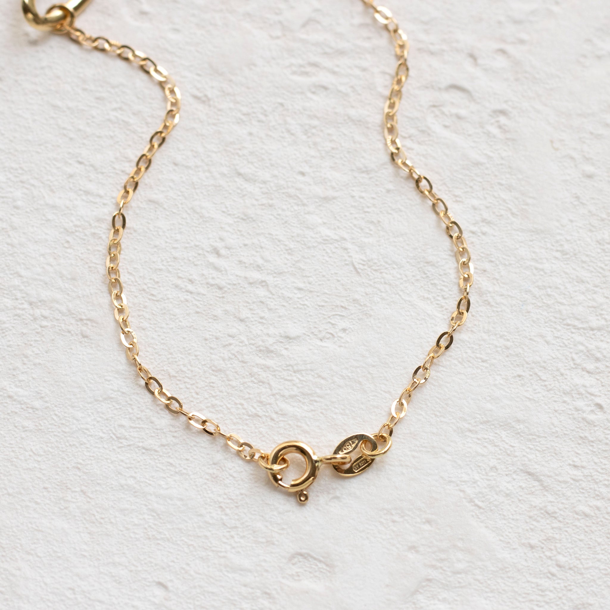 K18ブレスレット(コンビカラー/イタリア製)《25T10321》