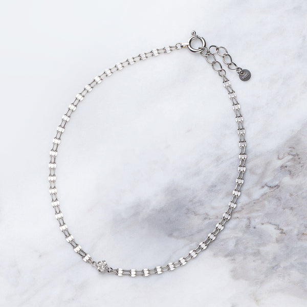 ダイヤモンド プラチナブレスレット(4月誕生石)《25V00305》 | 京セラ