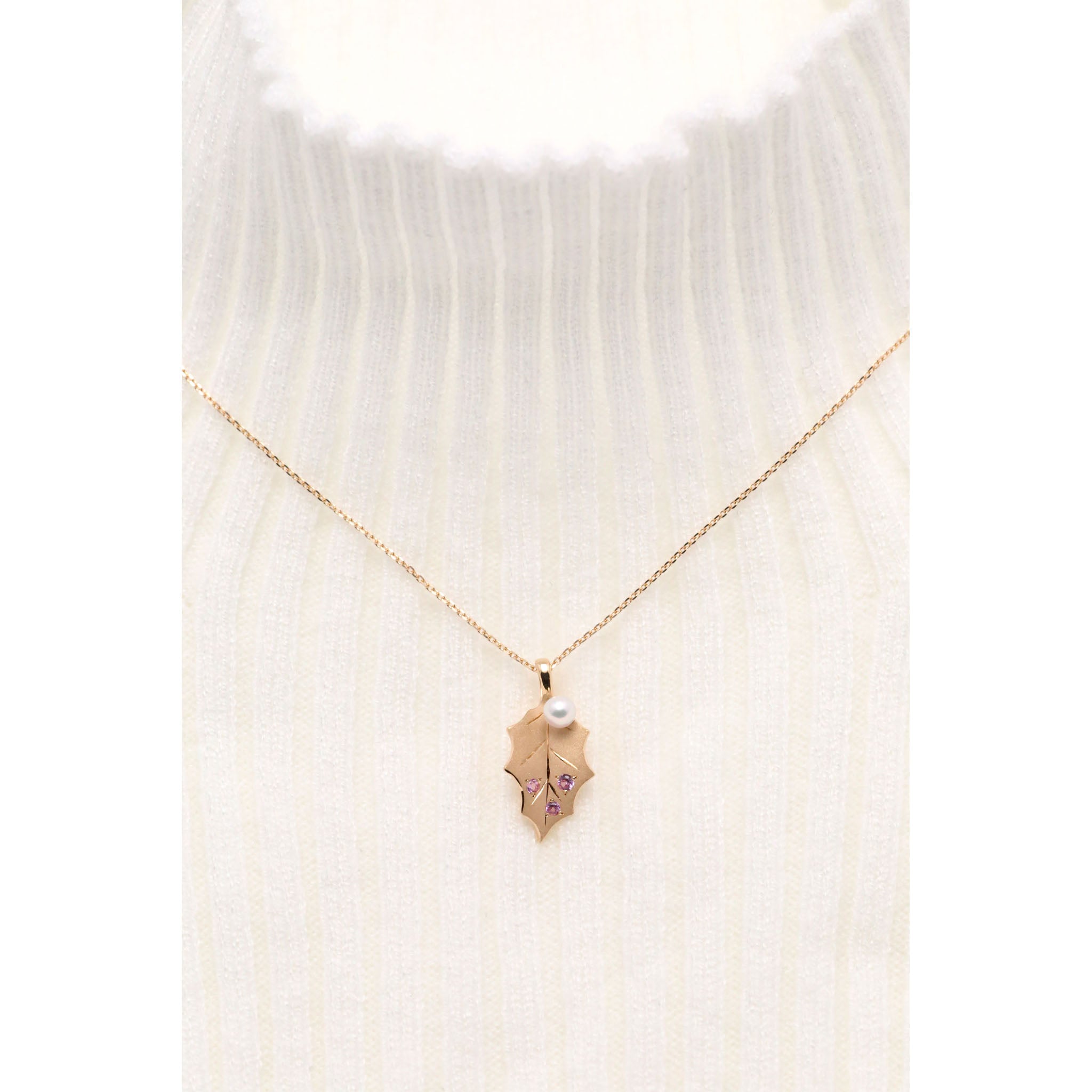 MAMA様♡【新品特価】天然 アコヤ真珠 花珠 k18 ネックレス 花珠 真珠 ネックレス 花珠真珠 パールネックレス ペンダント 本真珠