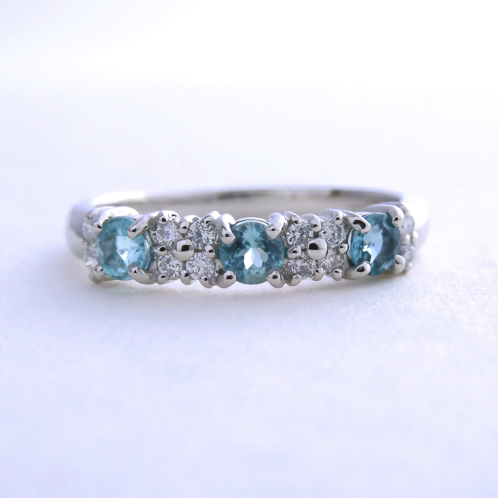 グランディディエライト/ダイヤモンド プラチナリング(鑑別書付)《25V00506》