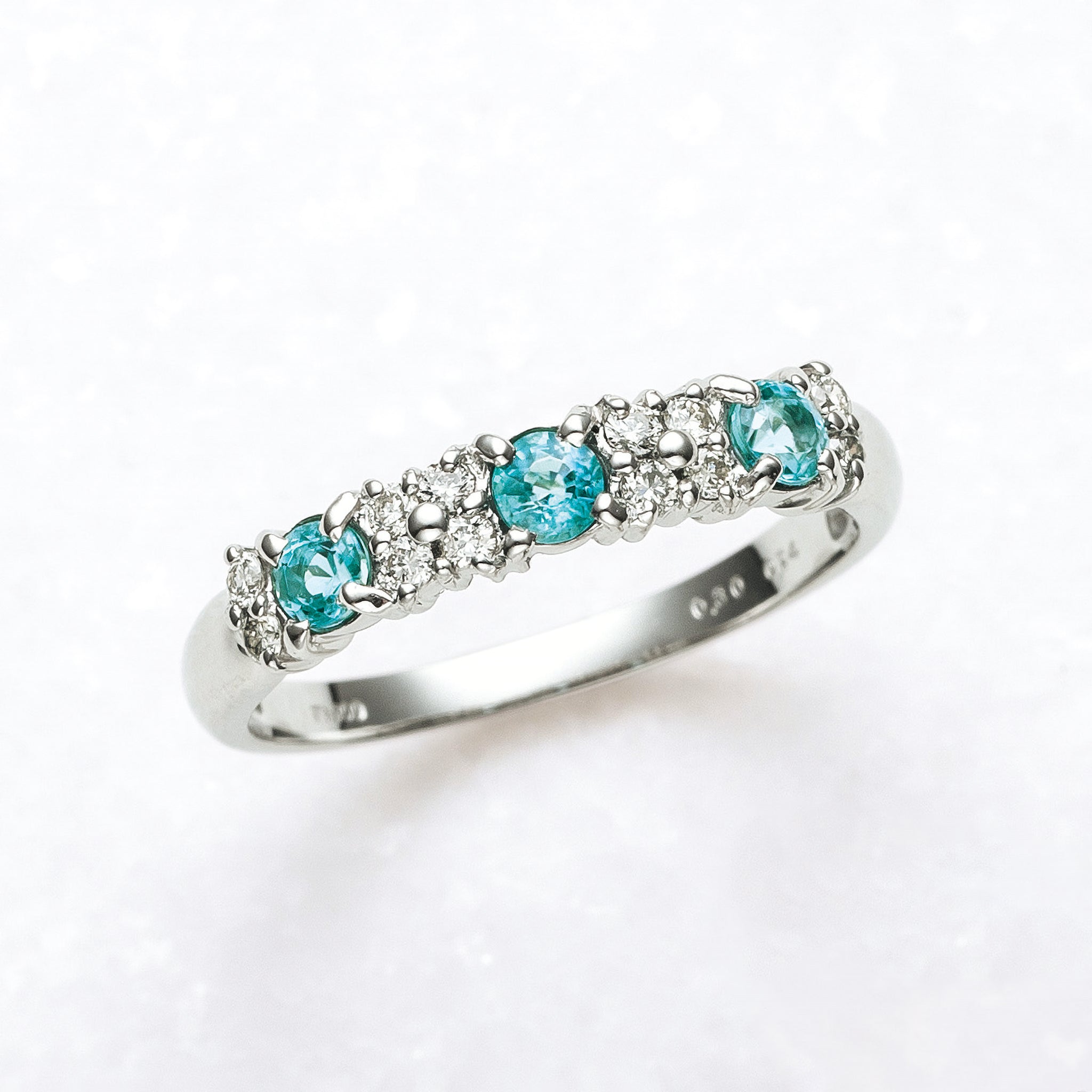 グランディディエライト/ダイヤモンド プラチナリング(鑑別書付)《25V00506》