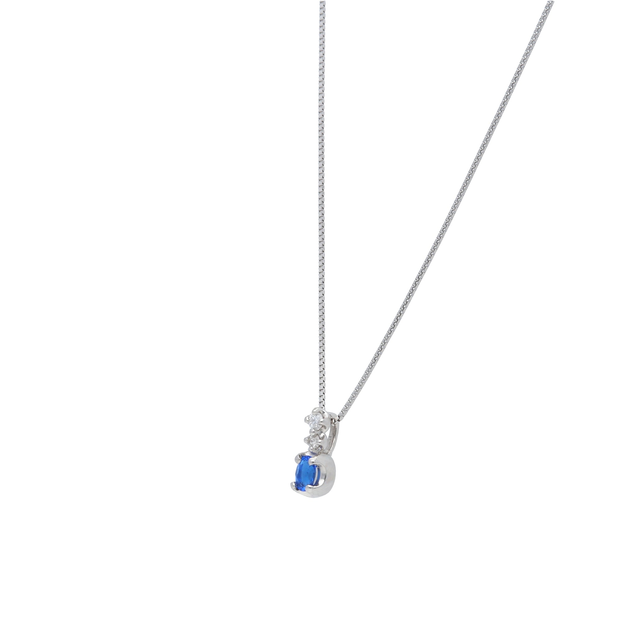 【限定3点】アウイナイト/ダイヤモンド プラチナネックレス《25V00508》