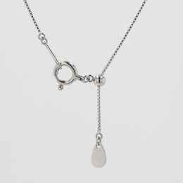 ラブラドライト/ダイヤモンド プラチナネックレス《25V00704》