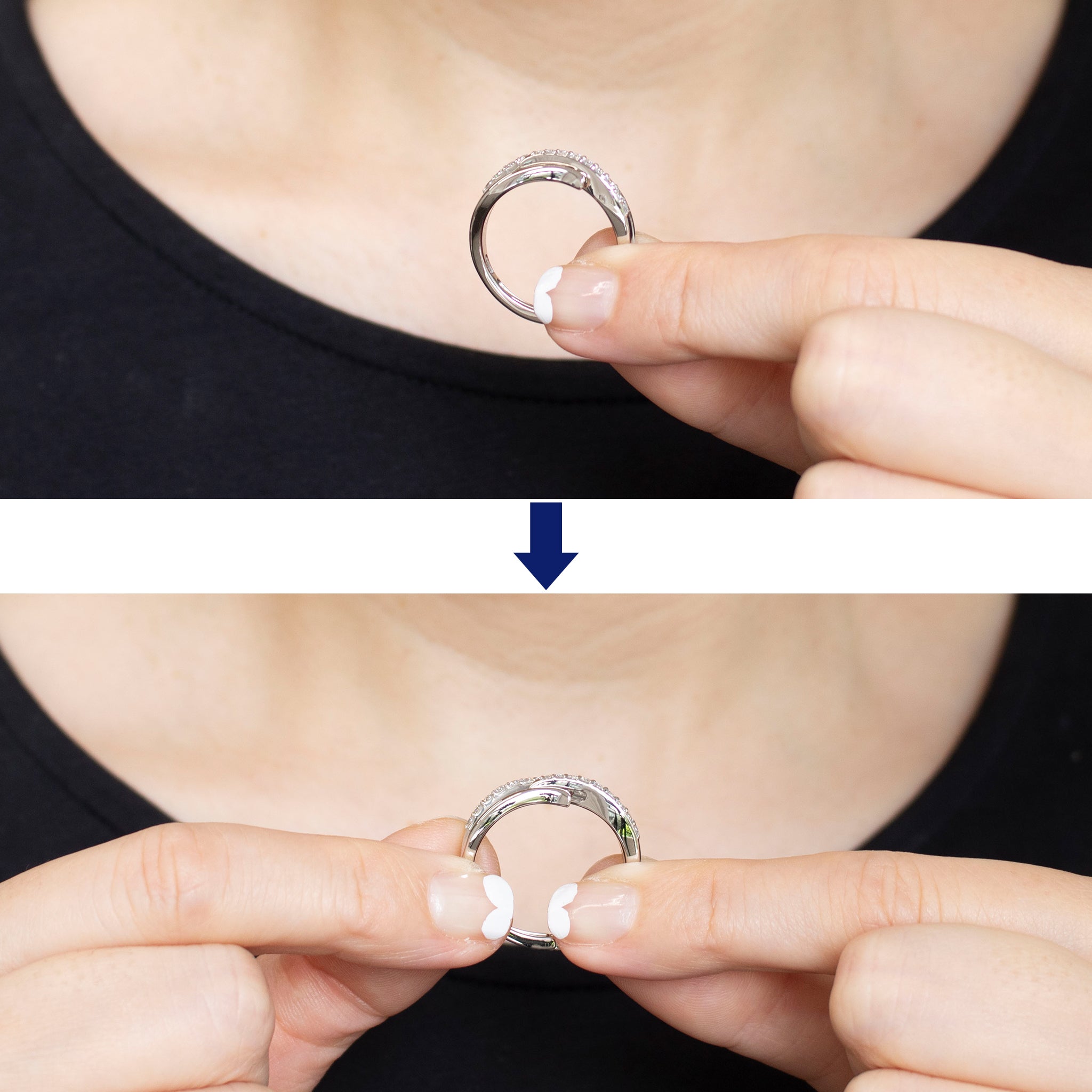 ダイヤモンド プラチナリング(Mサイズ/フリーサイズ/4月誕生石)《25V00805-M》