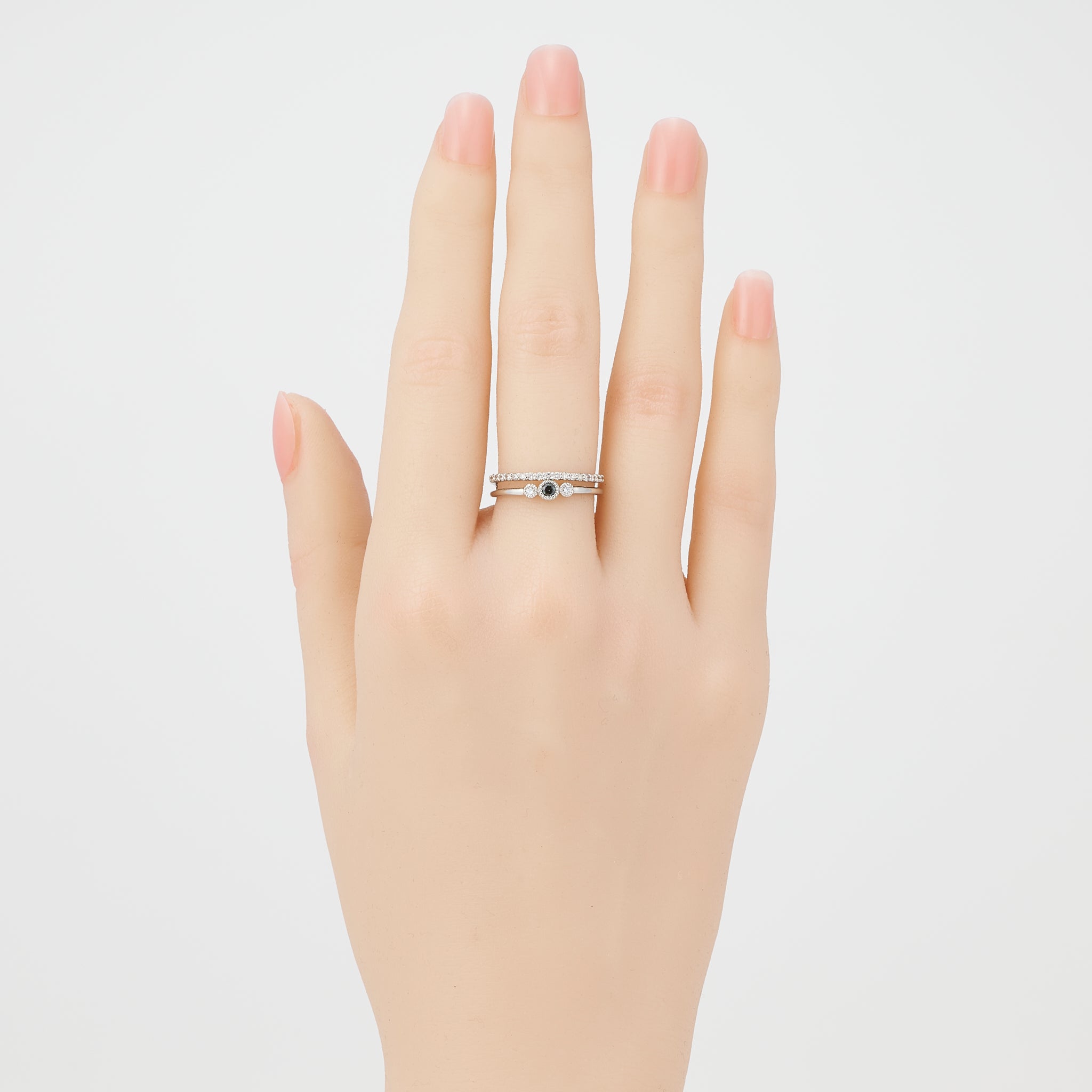 アレキサンドライト/ダイヤモンド プラチナリング(6月誕生石)《25V00904》