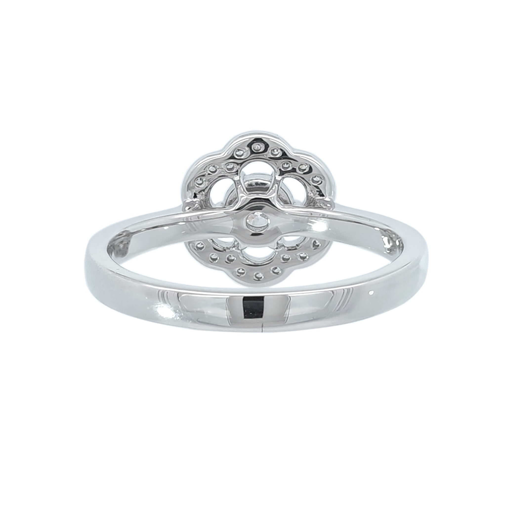 ダイヤモンド プラチナリング(0.3カラット/Gカラー/SIクラス/GOOD/4月誕生石/グレーディングレポート付)《25V00907》