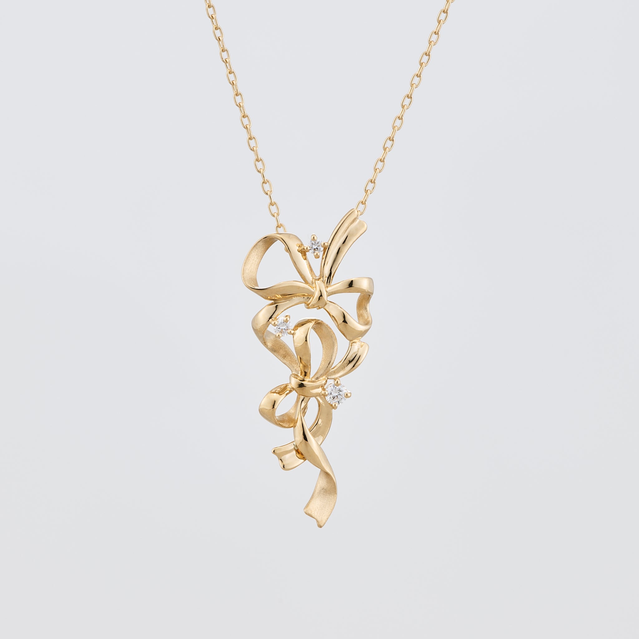 k18 ダイヤモンド　ネックレス　Rekka ダイヤモンド K18ネックレス(0.5カラット/Dカラー/SI2UP/EX/YG/一粒/4