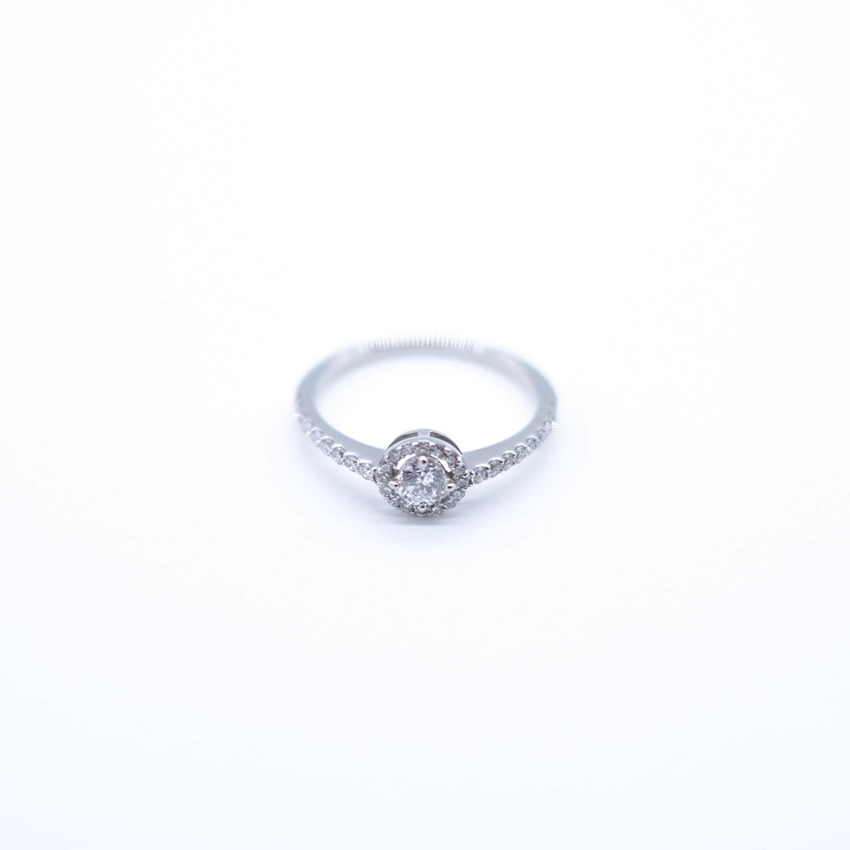 【限定3点】ダイヤモンド プラチナリング(0.2カラット/Dカラー/FL/3EX/4月誕生石/グレーディングレポート付)《25V01101》