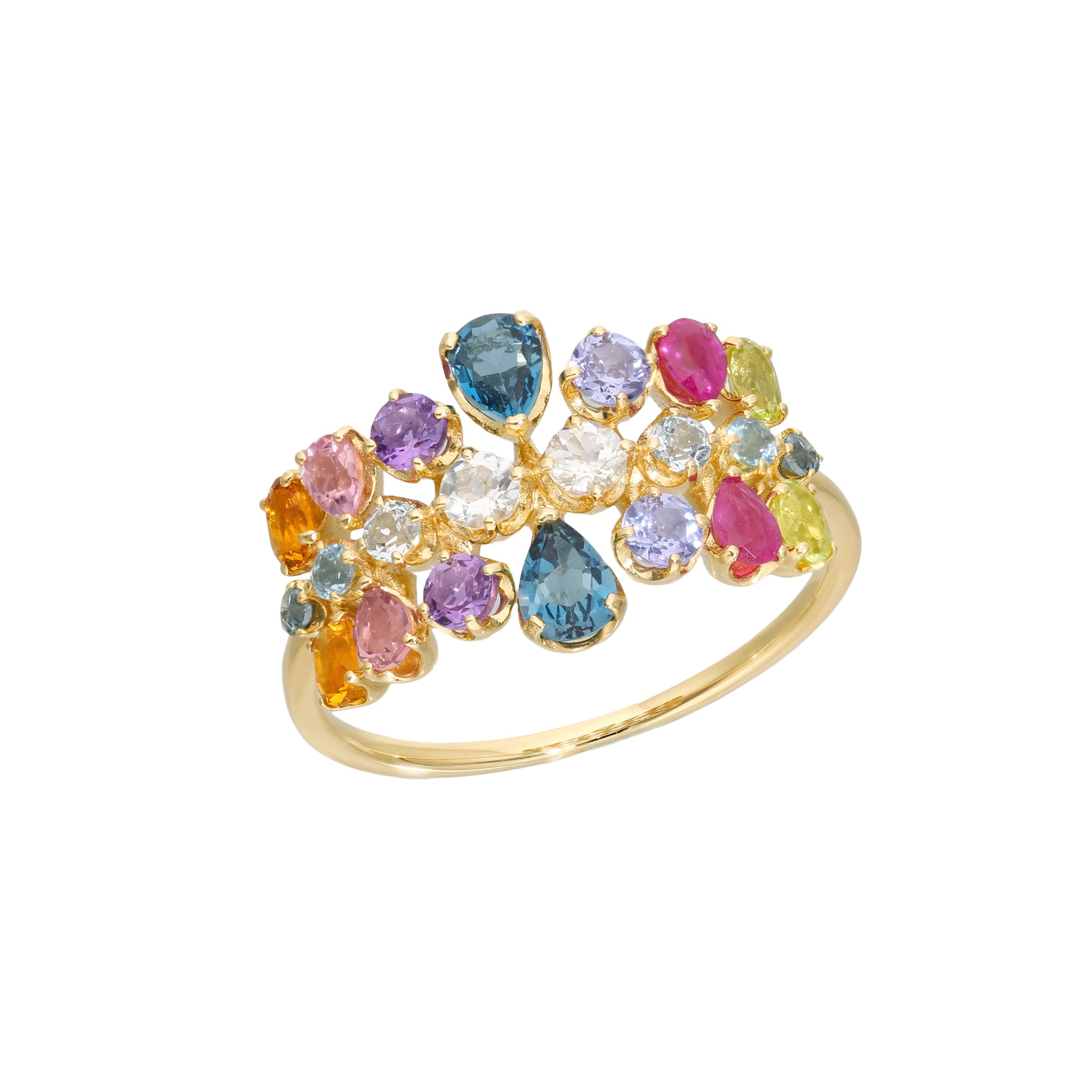 マルチカラー K18リング《25V01308》