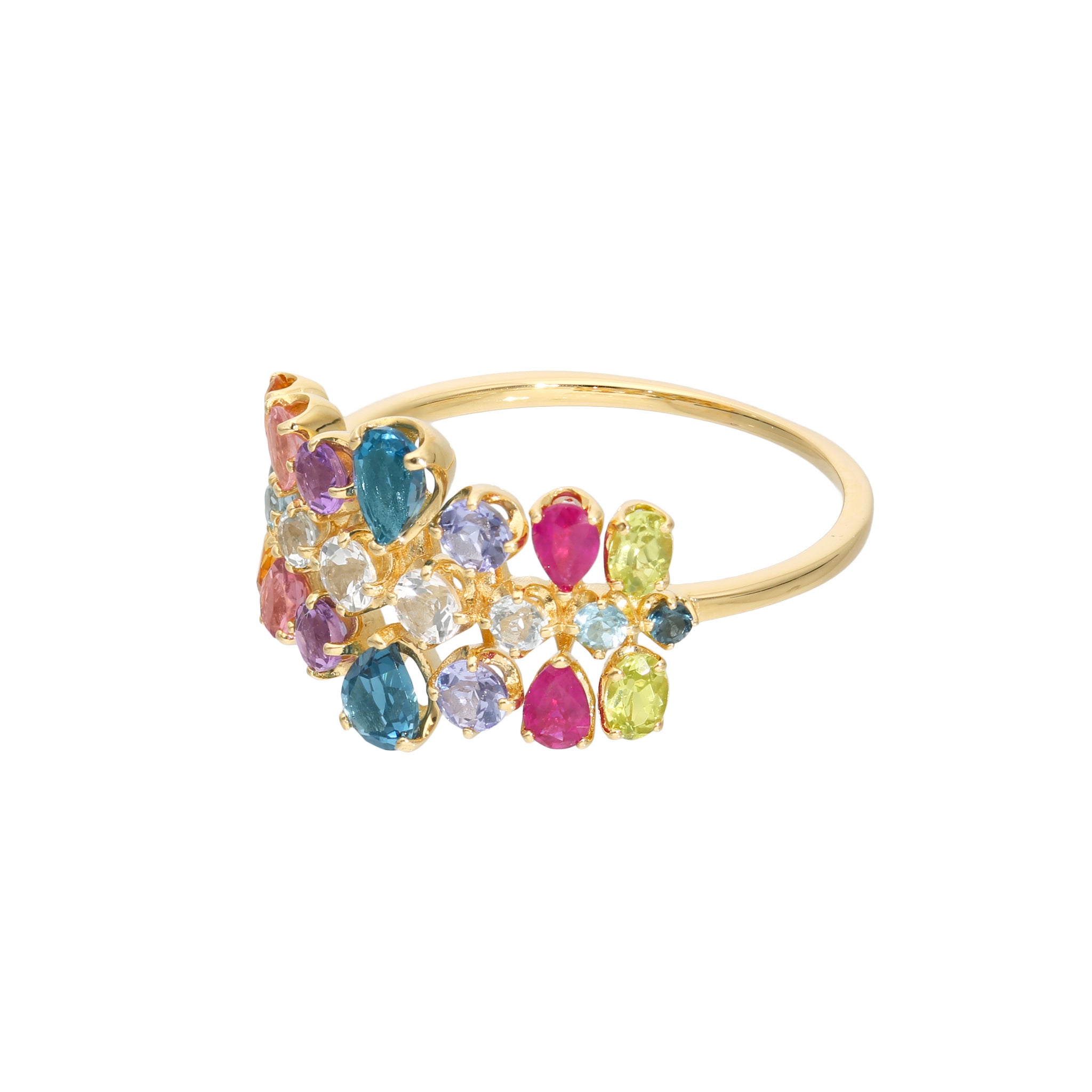 マルチカラー K18リング《25V01308》