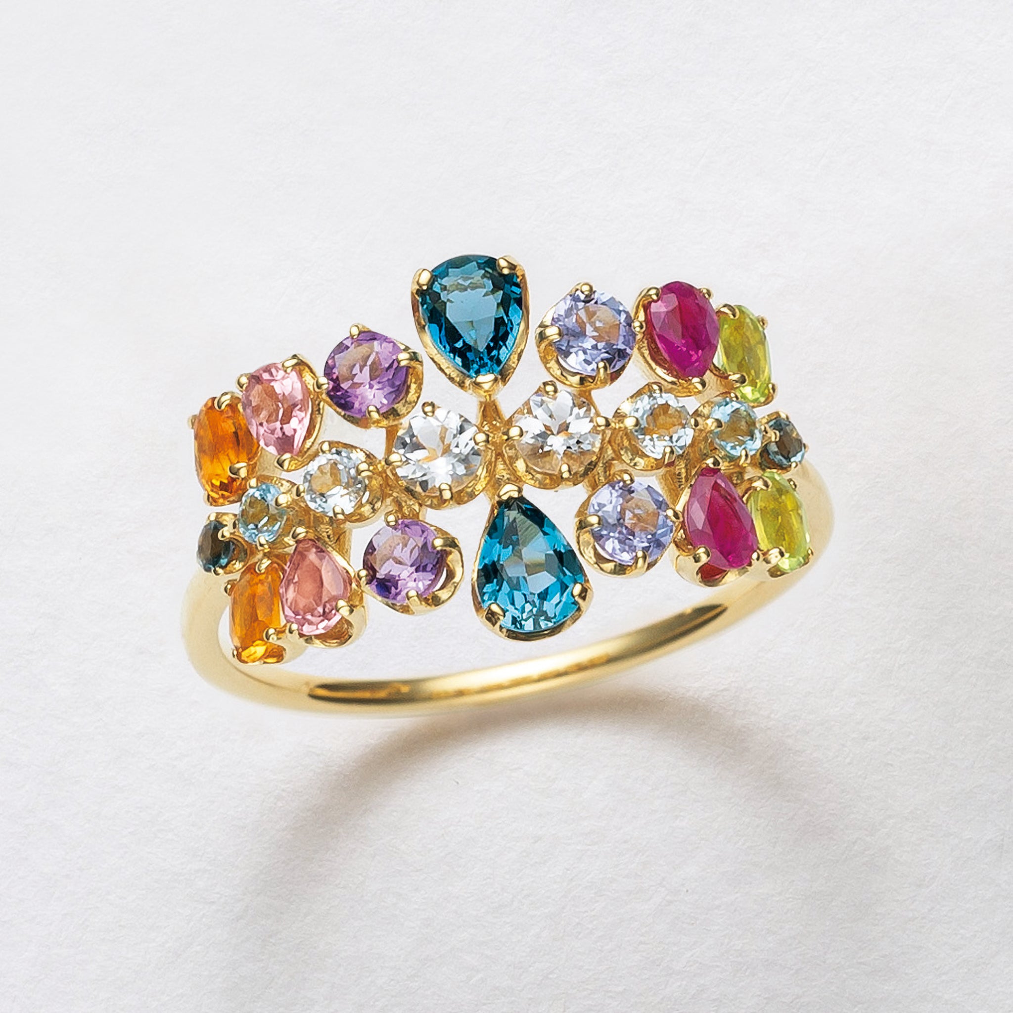 マルチカラー K18リング《25V01308》