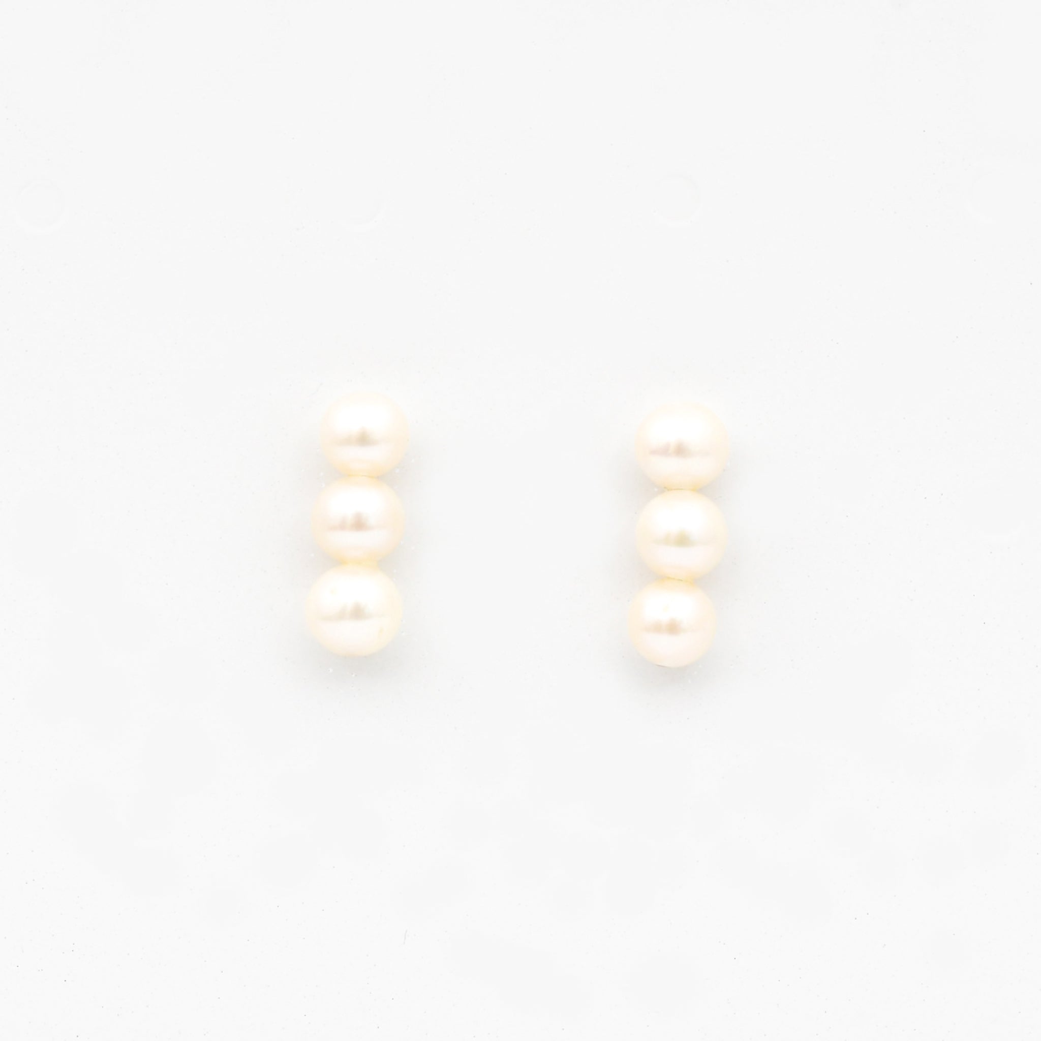 【限定25点】パール K14ピアス(淡水真珠/6月誕生石)《25V01503》