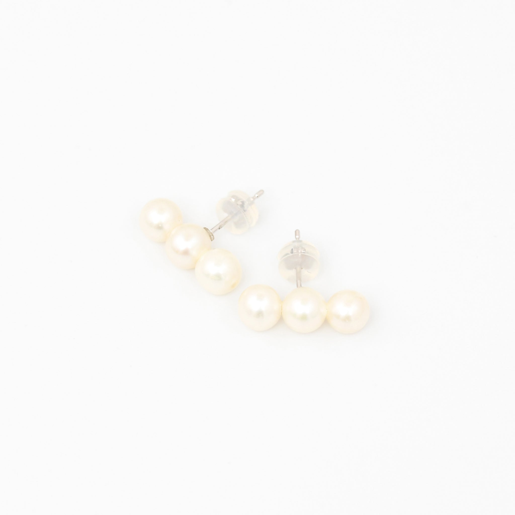 【限定25点】パール K14ピアス(淡水真珠/6月誕生石)《25V01503》