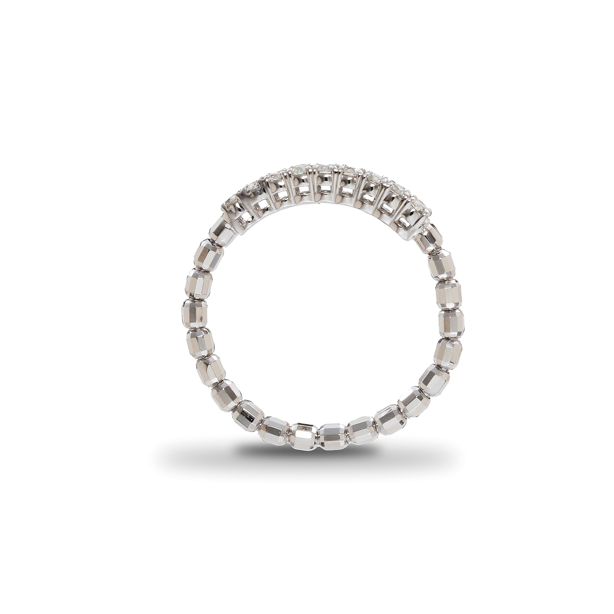 ダイヤモンド プラチナリング(/フリーサイズ/4月誕生石)《25V01804》