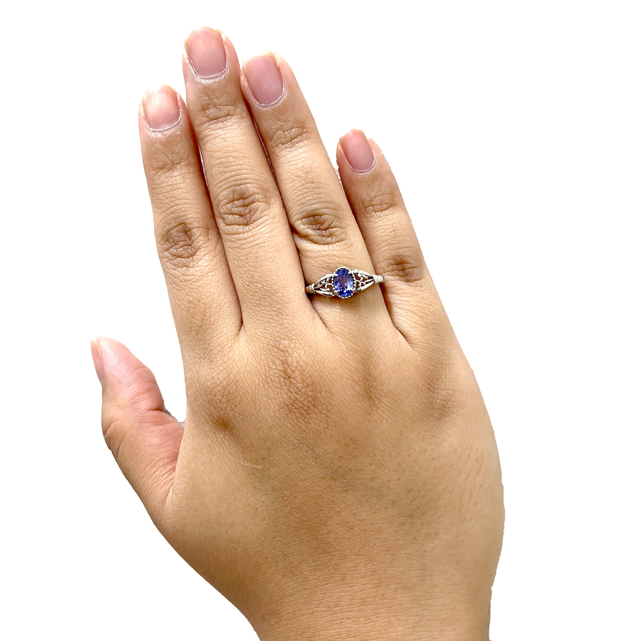 タンザナイト プラチナリング(12月誕生石)《25V02209》