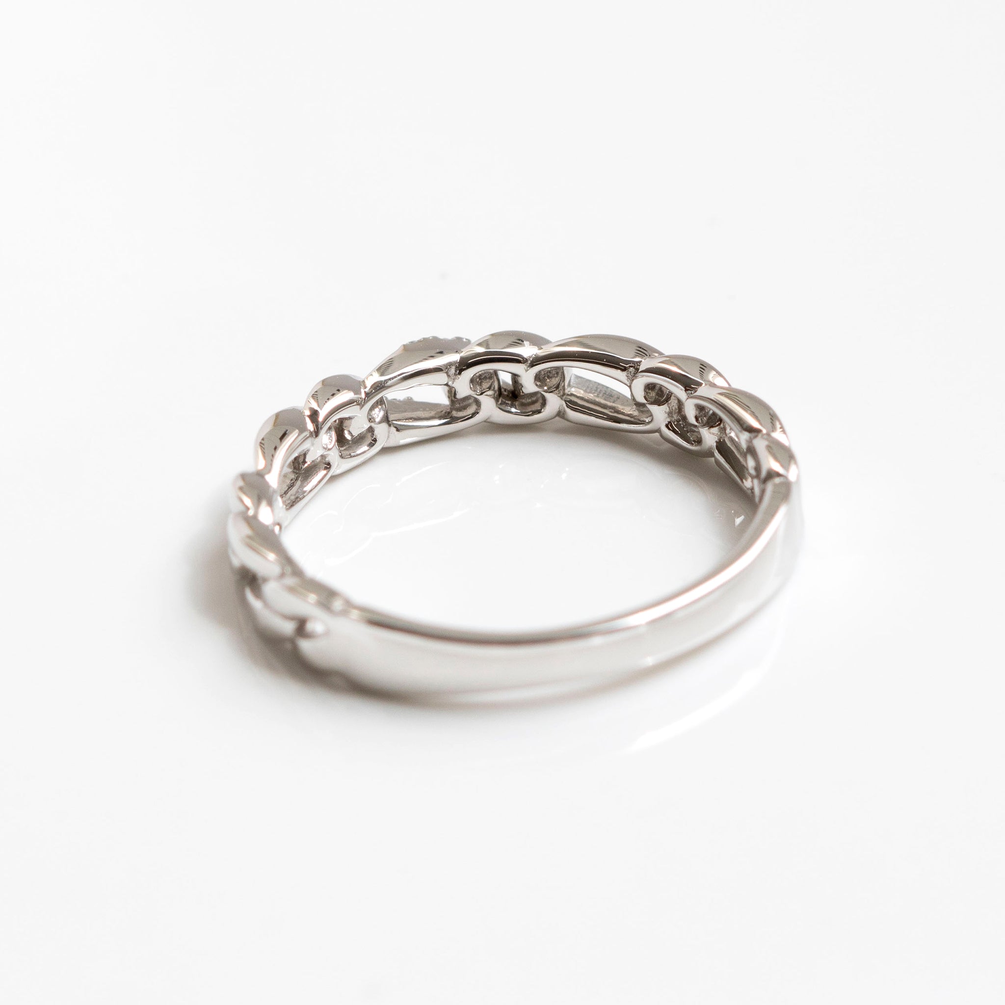 ダイヤモンド プラチナリング(4月誕生石)《25V02507》