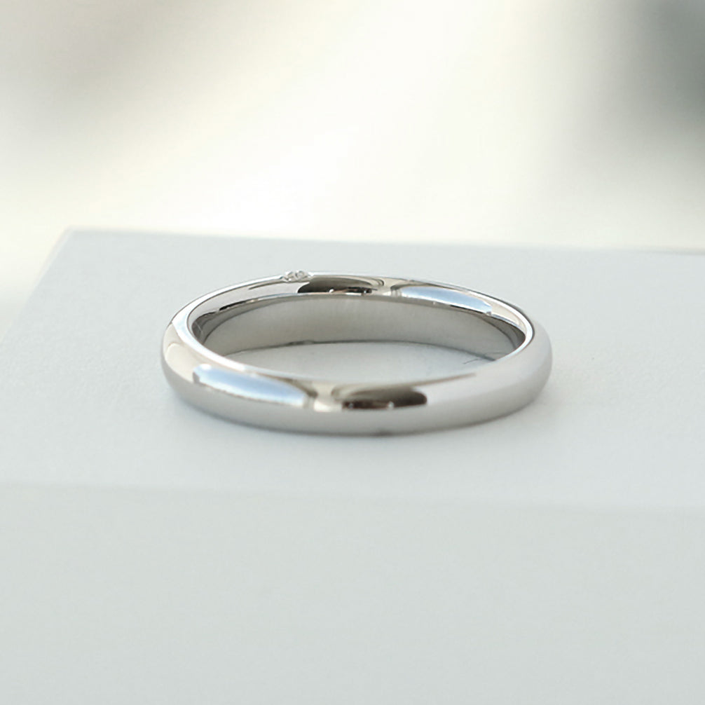 ダイヤモンド プラチナリング(4月誕生石)《25V02509》