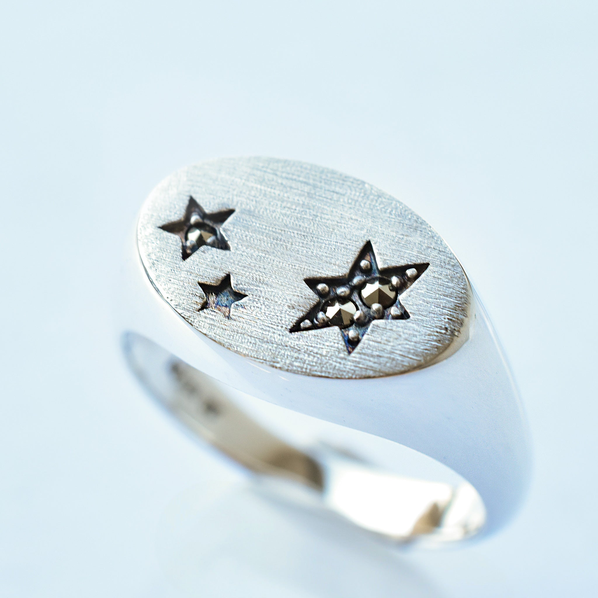 マルカジット シルバーリング(星モチーフ)《25V02701》