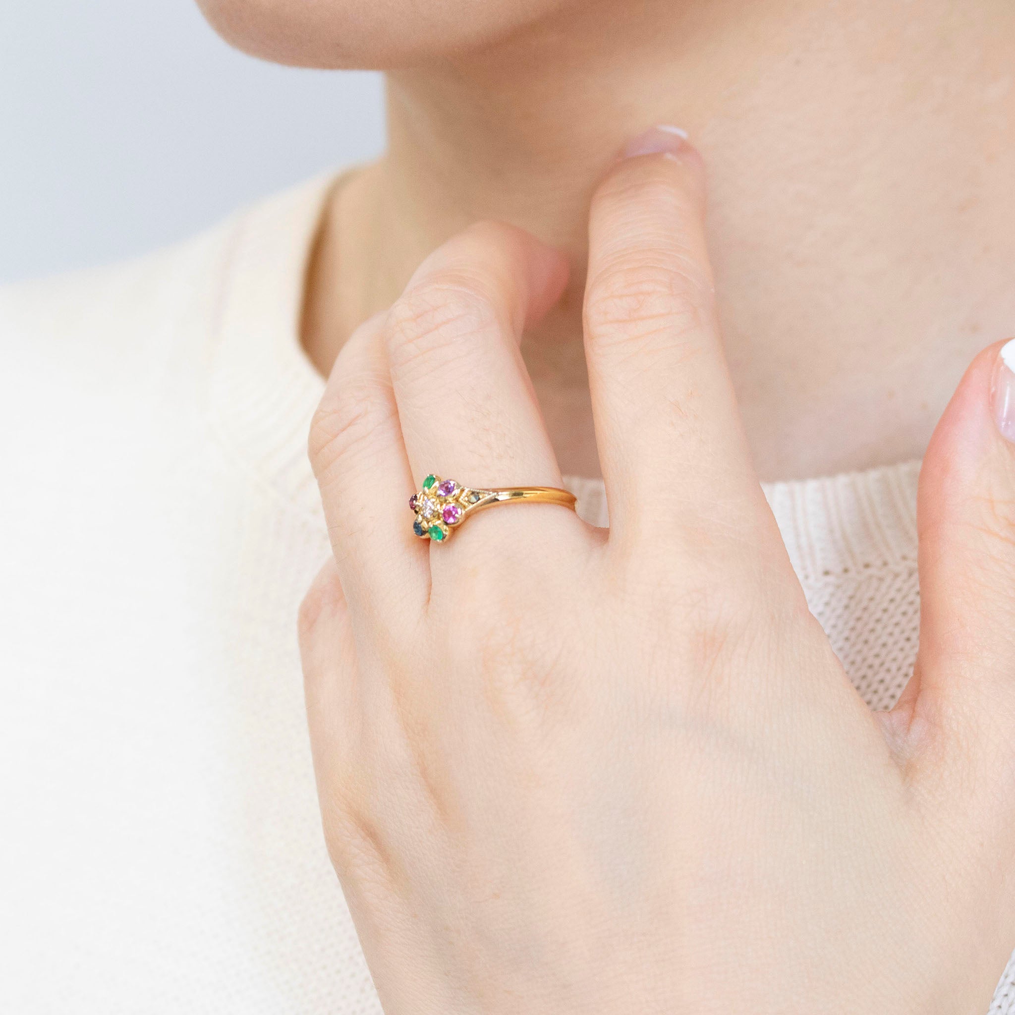 マルチカラー シルバーリング(DEAREST)《25V02705》