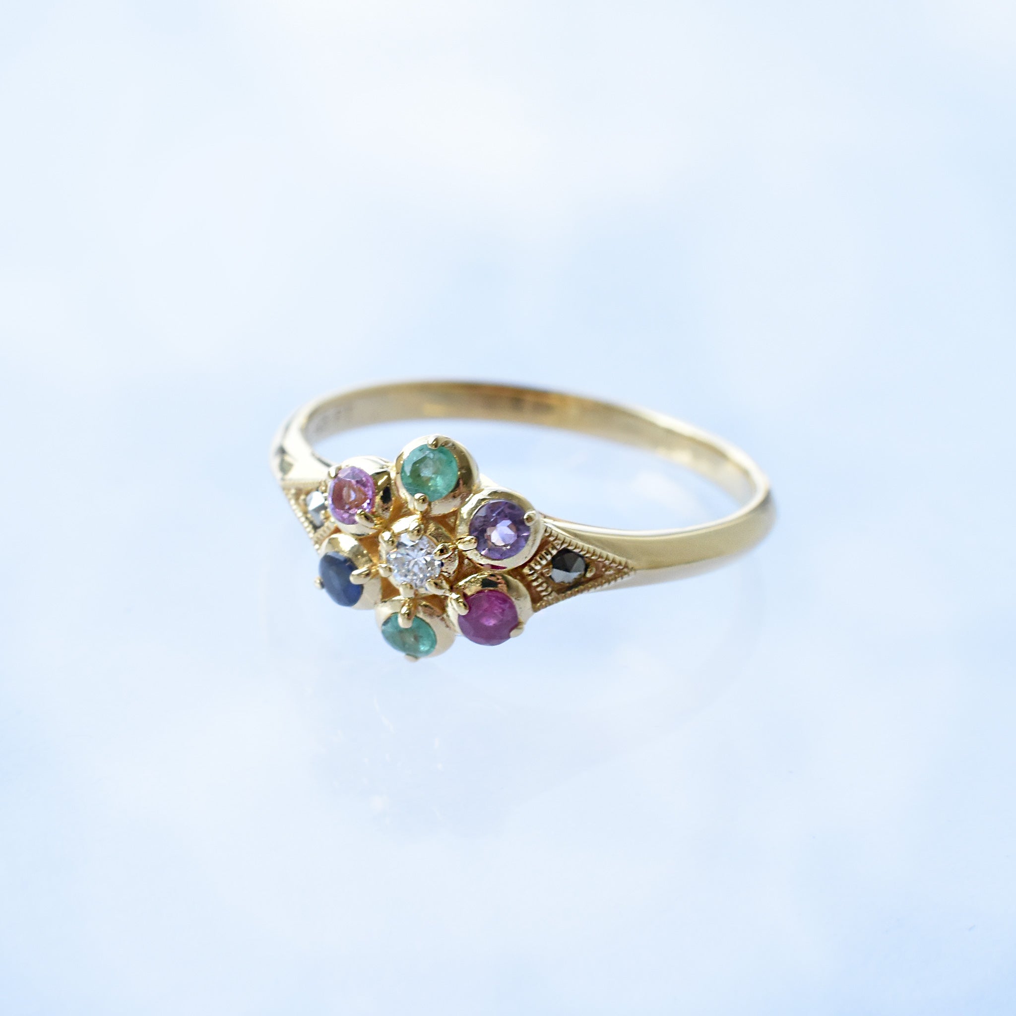 マルチカラー シルバーリング(DEAREST)《25V02705》