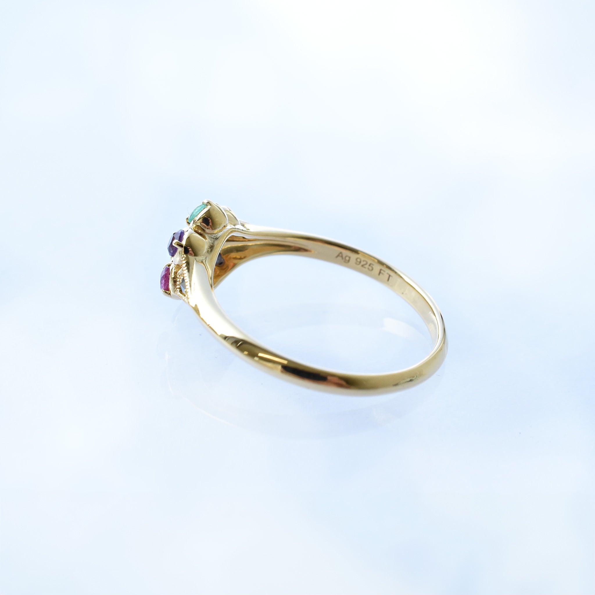 マルチカラー シルバーリング(DEAREST)《25V02705》