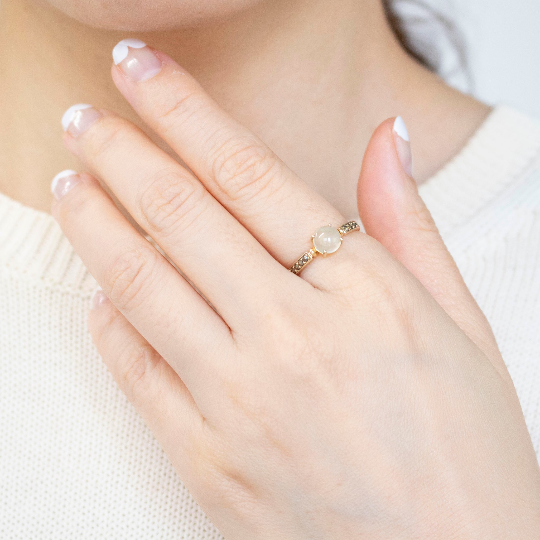 トパーズ/ロードクロサイト シルバーリング(3本セット)《25V02710》