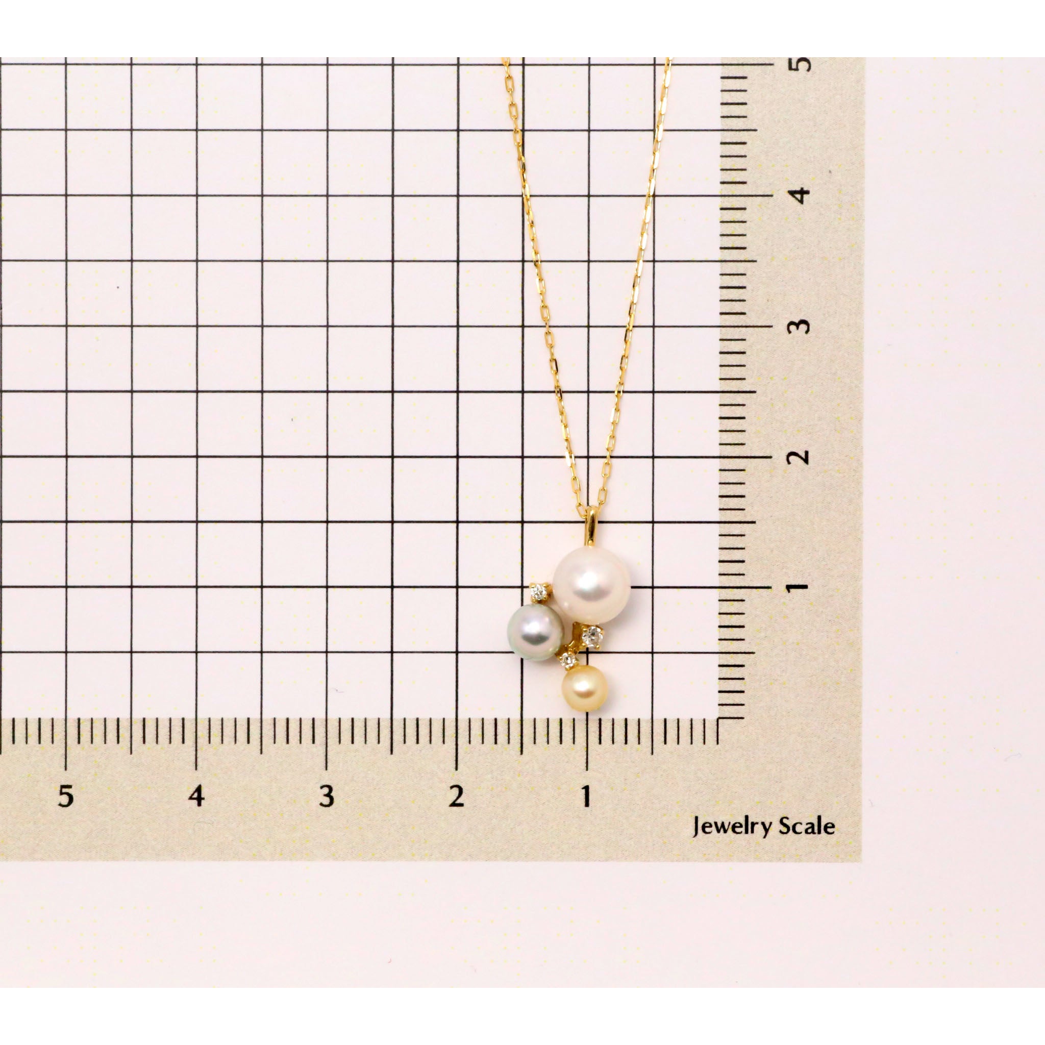 【限定5点】パール/ダイヤモンド K18ネックレス(アコヤ真珠/6月誕生石)《25V02802》