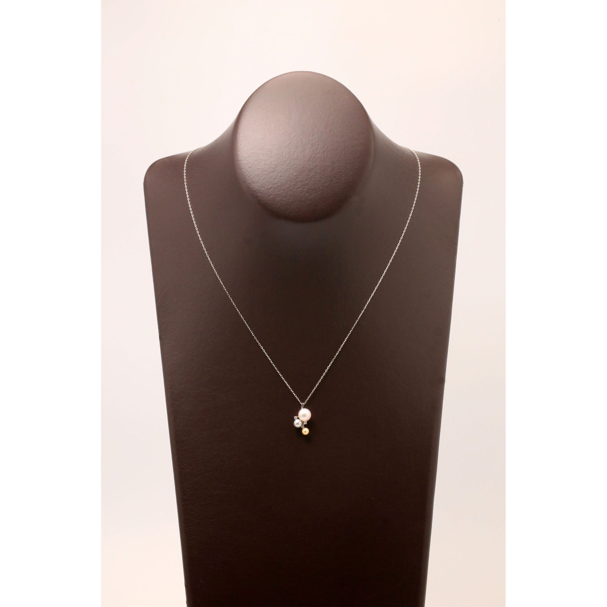 【限定5点】パール/ダイヤモンド プラチナネックレス(アコヤ真珠/6月誕生石)《25V02803》