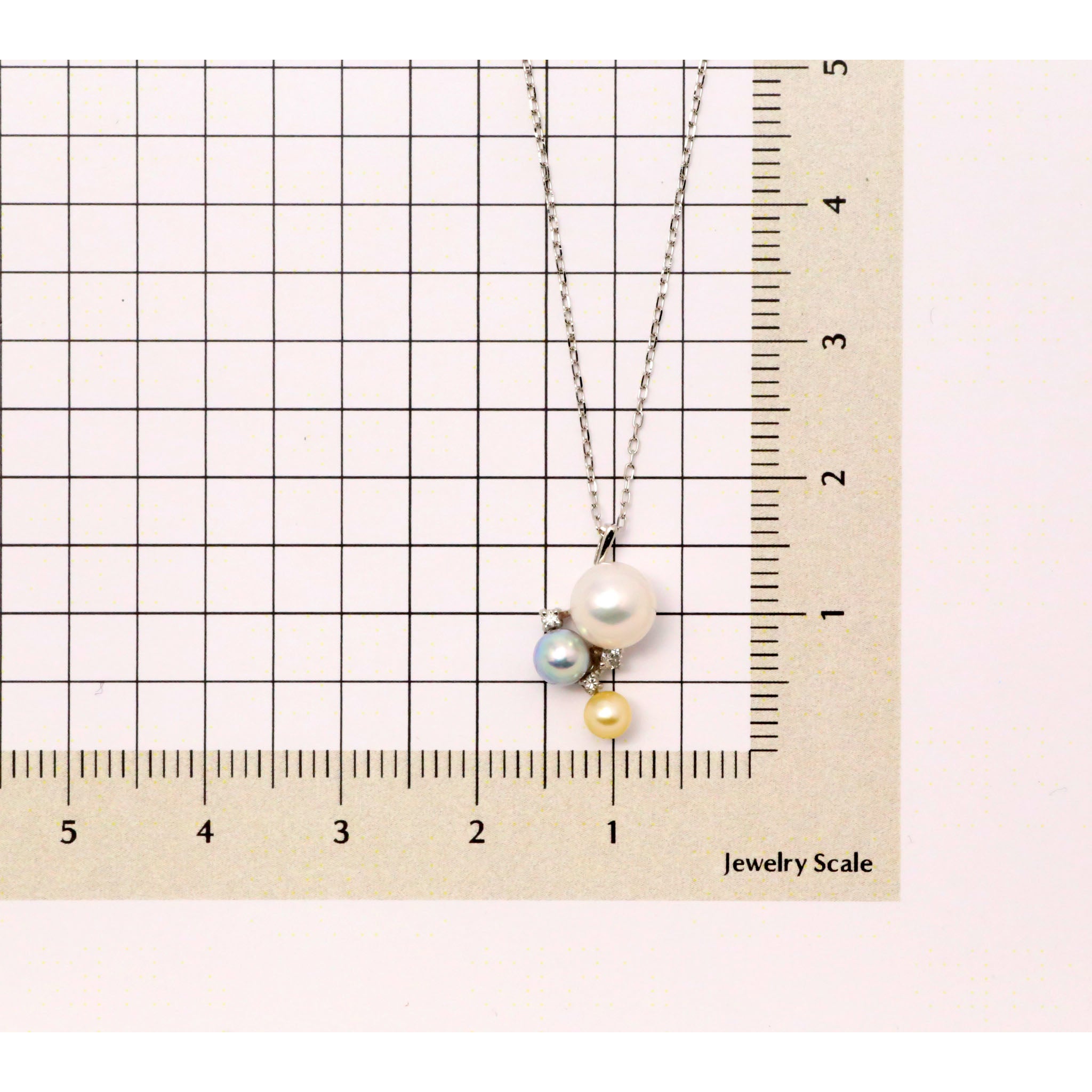 【限定5点】パール/ダイヤモンド プラチナネックレス(アコヤ真珠/6月誕生石)《25V02803》