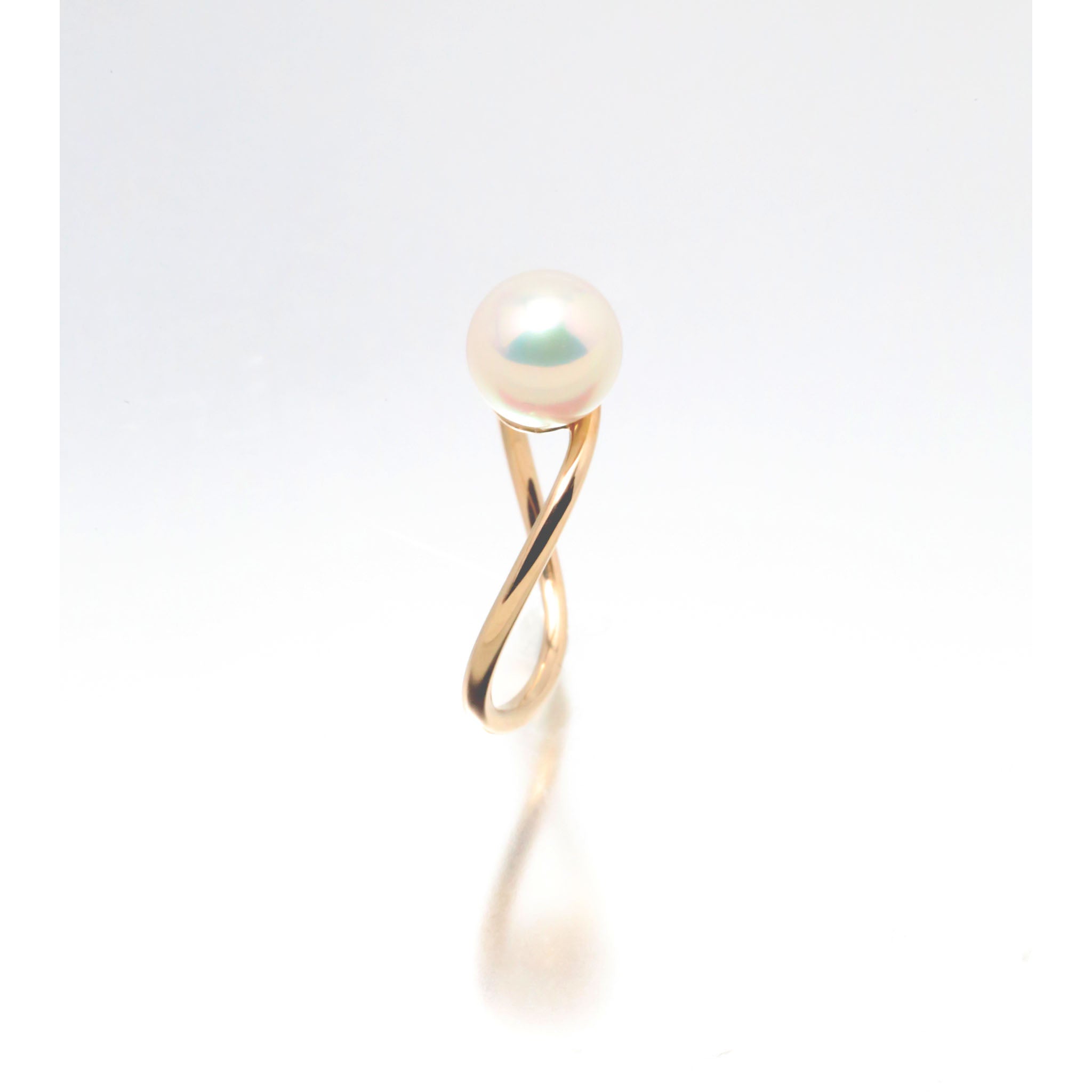 パール K18リング(アコヤ真珠/6.5mm/6月誕生石)《25V02807》