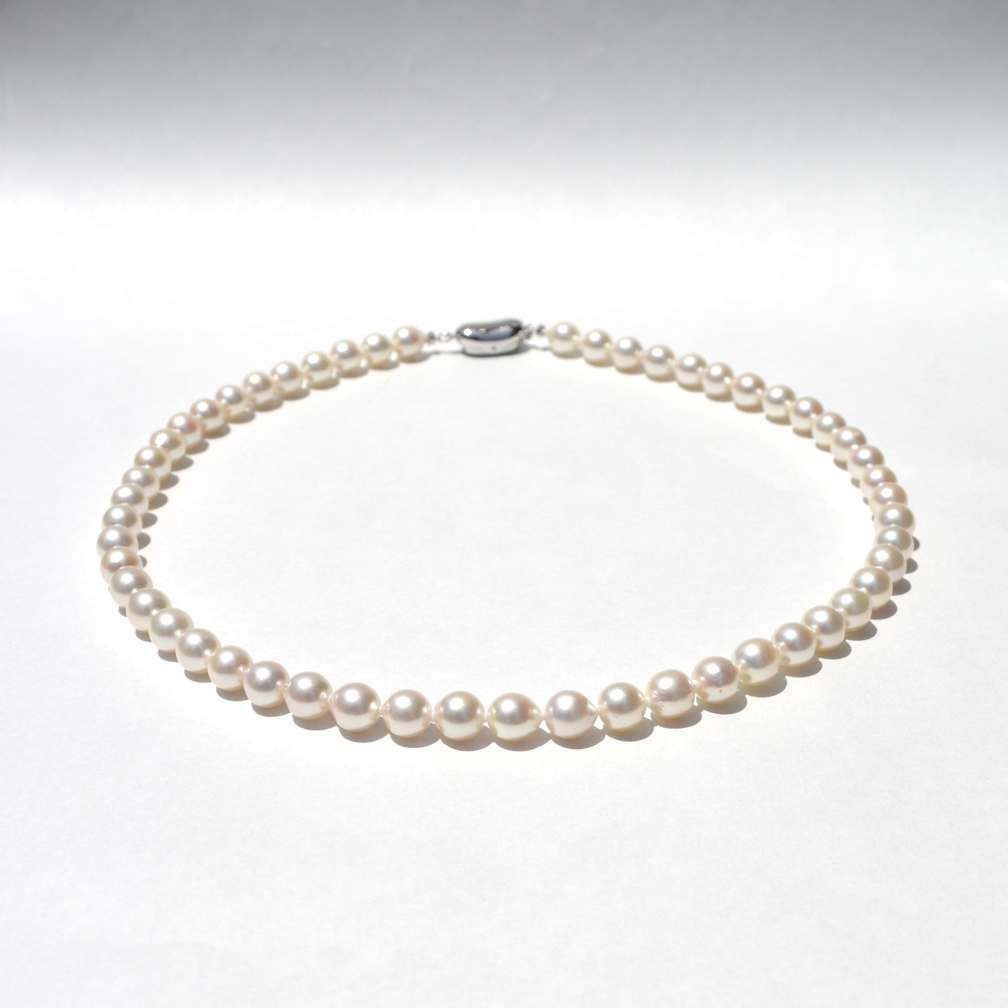 【限定6点】パール ネックレス(アコヤ真珠/7mm/6月誕生石)《25V03002》